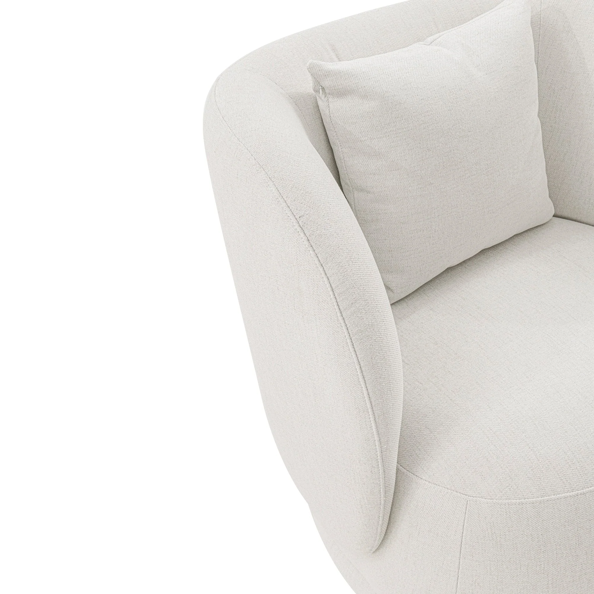 Siri Accent Chair in Cream - Image 5