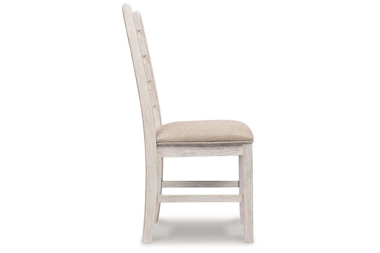 Skempton White/Light Brown Dining Chair, Set of 2 - Image 4
