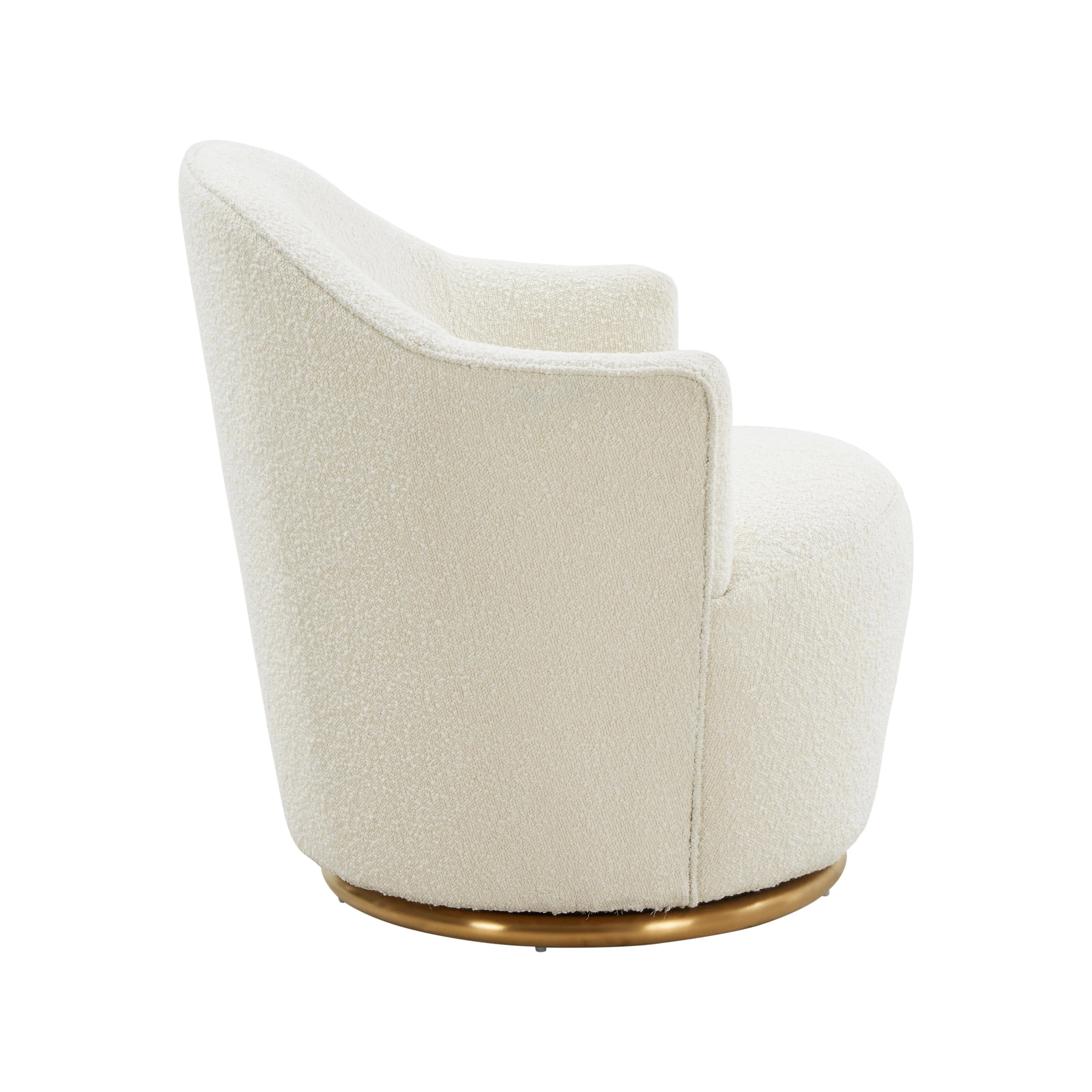Skyla Performance Boucle Swivel Accent Chair - Image 5