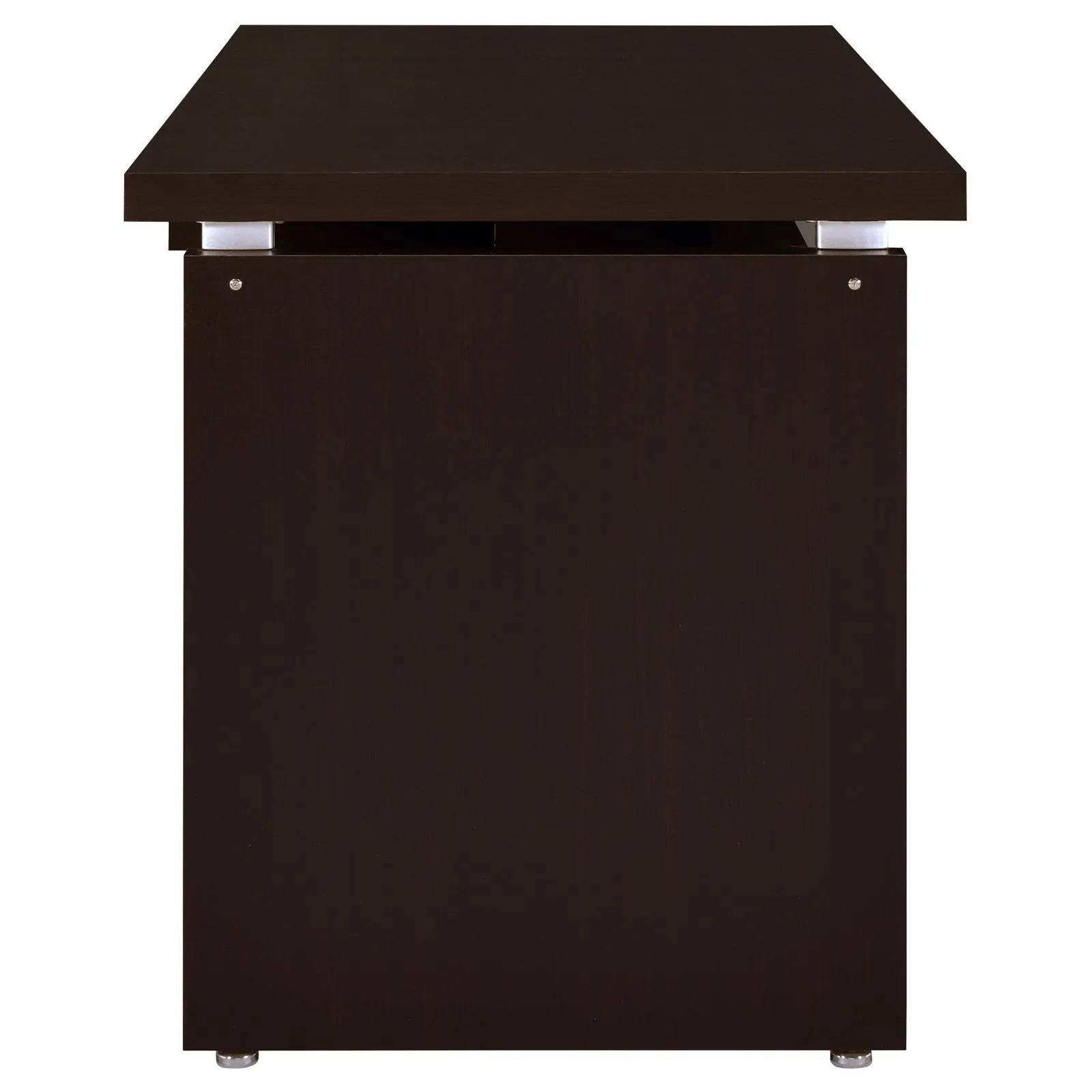 Skylar Cappuccino Computer Desk with Keyboard Drawer - Image 11