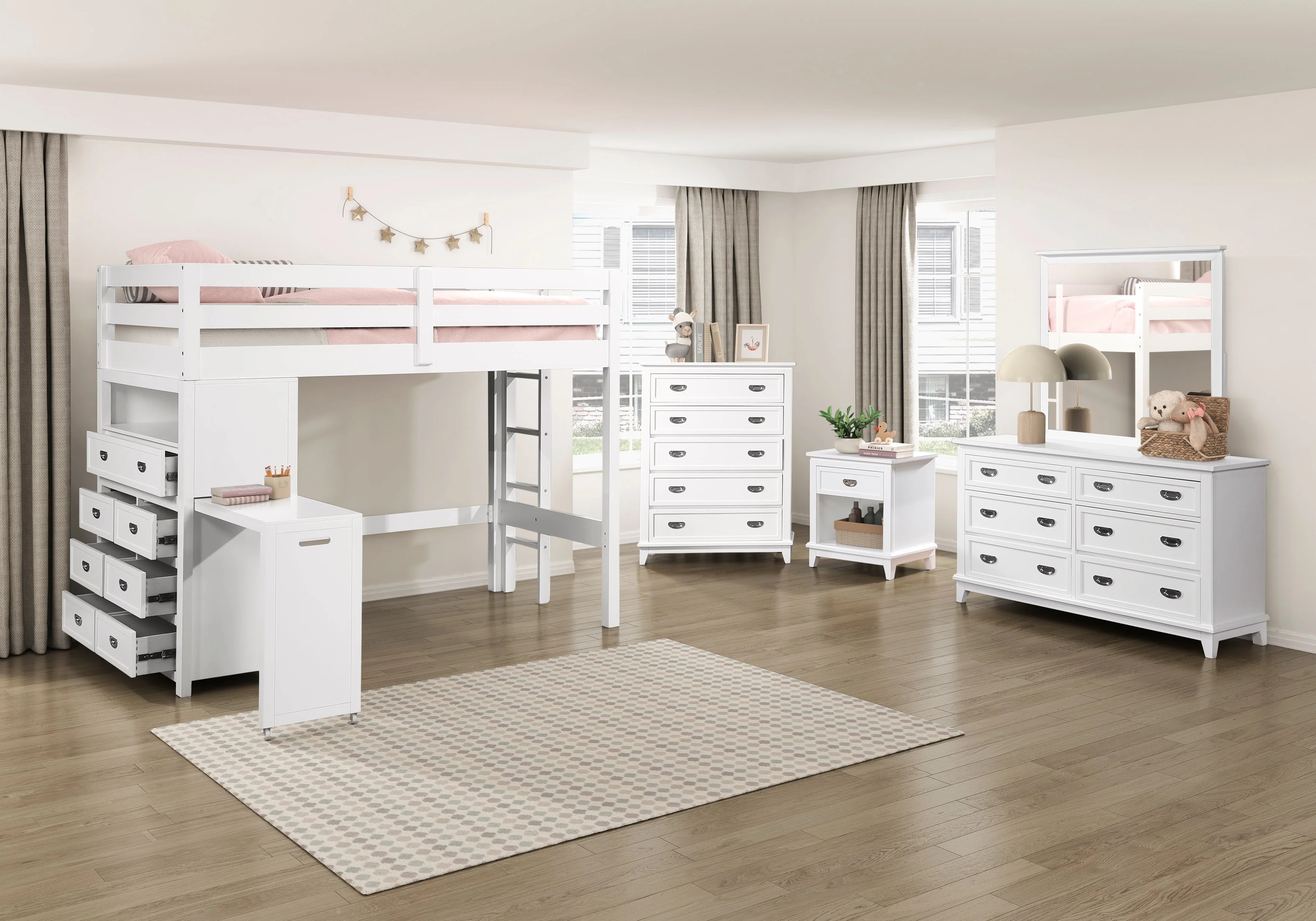 Sloane White Dresser - Image 9