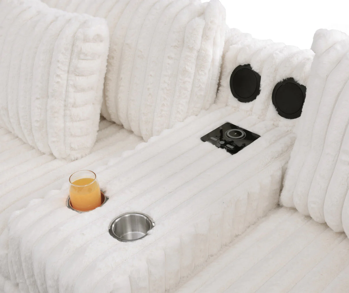 Snuggle Station Cream Sectional - Image 11