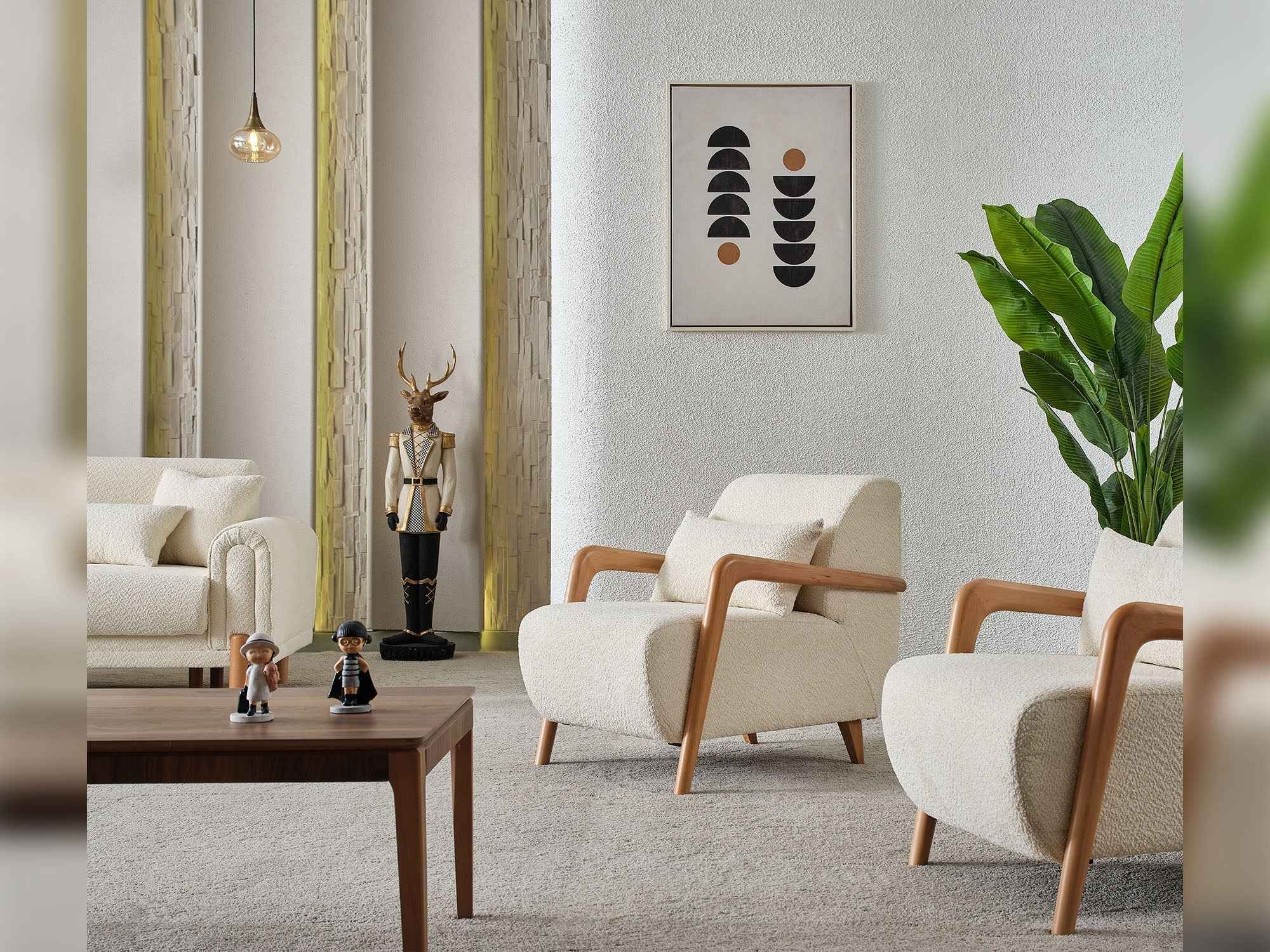 Soho Chair  Cream - Image 2
