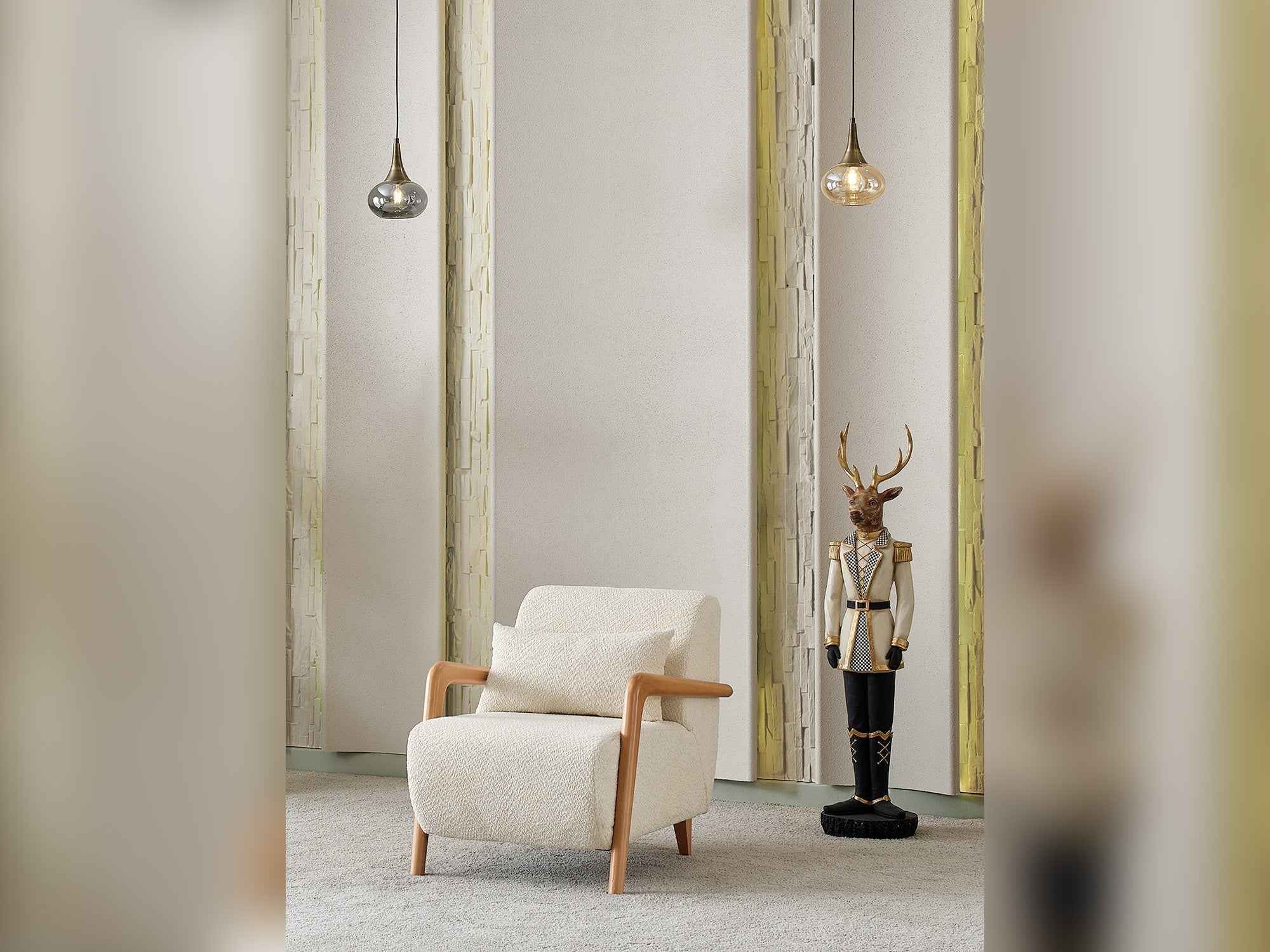 Soho Chair  Cream - Image 3