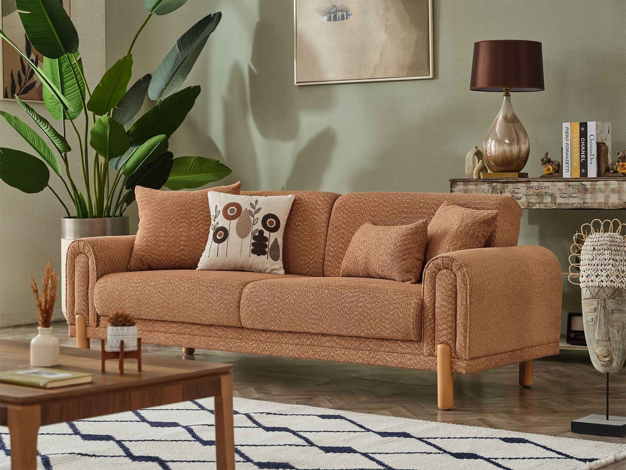 Soho Somon 3-pieces (Sofa & Loveseat & Chair) Living Room Set - Image 4