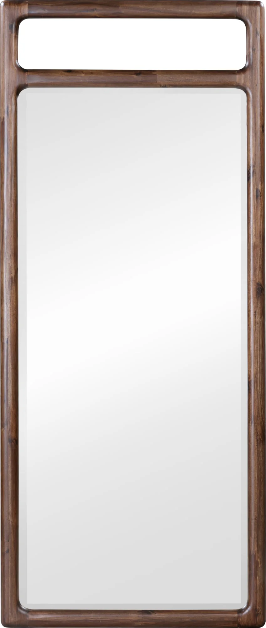 Sol Brown Spce Beveled Glass Floor Mirror - Image 4