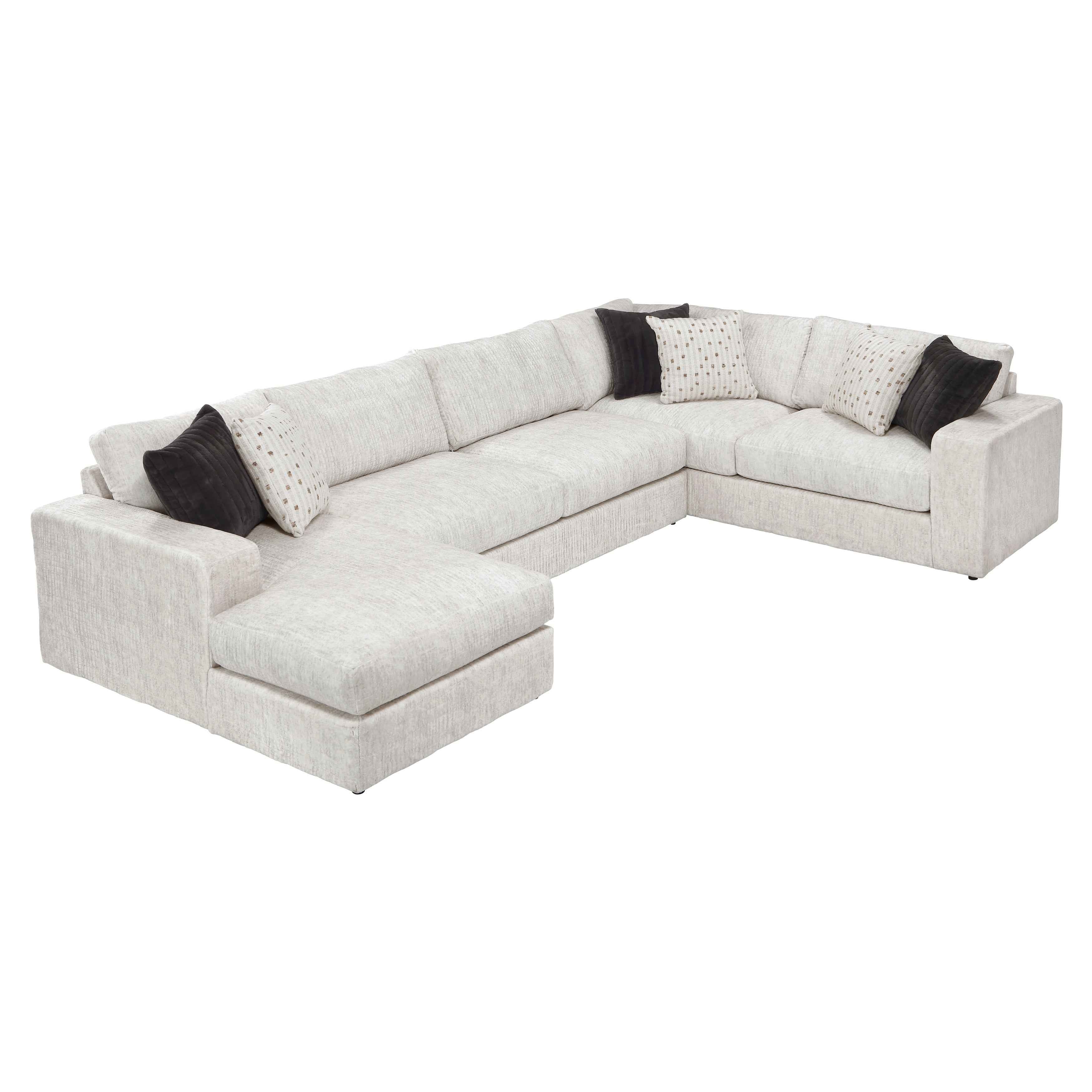 Solace Beige LAF Sectional - Image 3