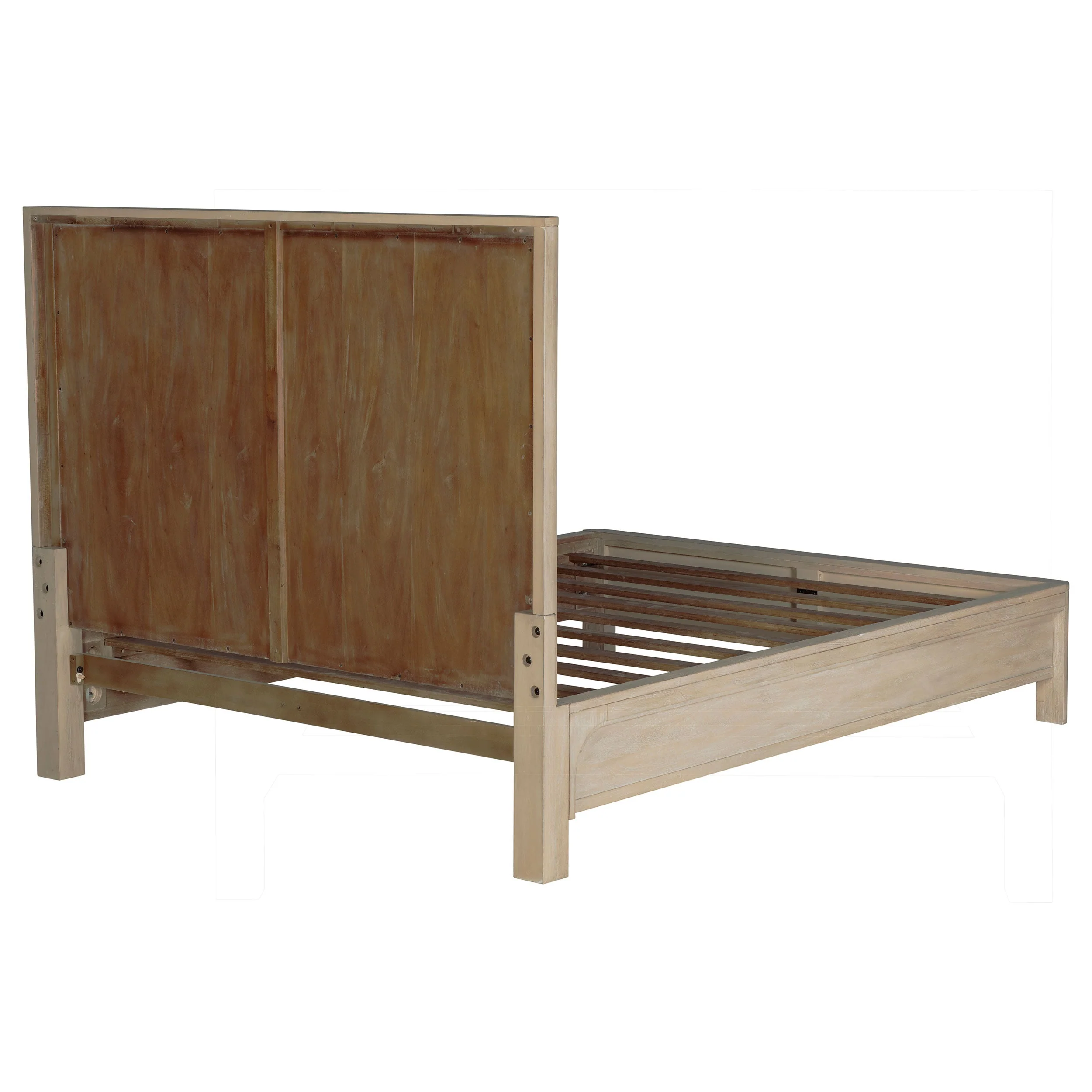 Solano 55-inch Weathered Mango Eastern King Panel Bed - Image 8