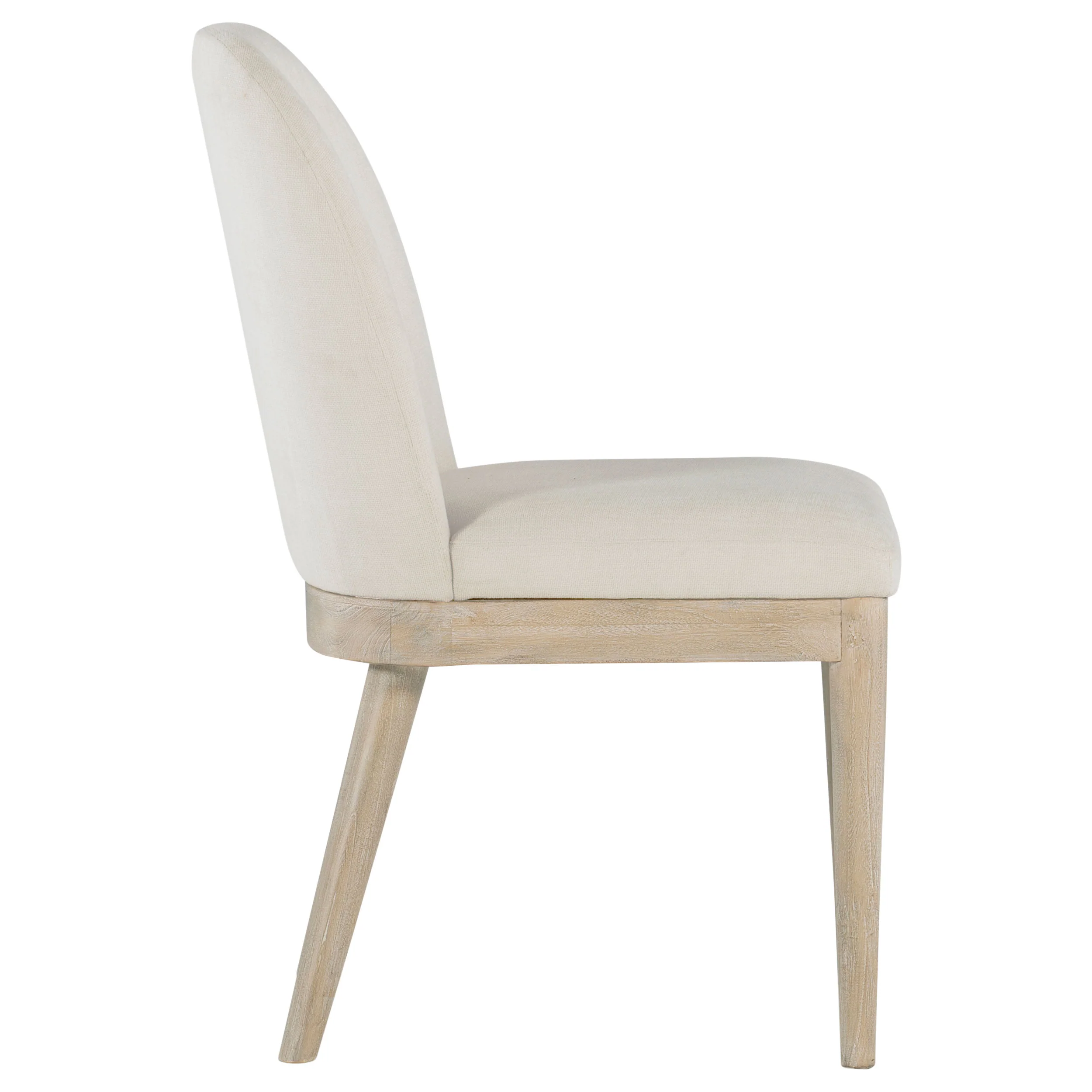 Solano Beige Upholstered Dining Side Chair (Set of 2) - Image 10