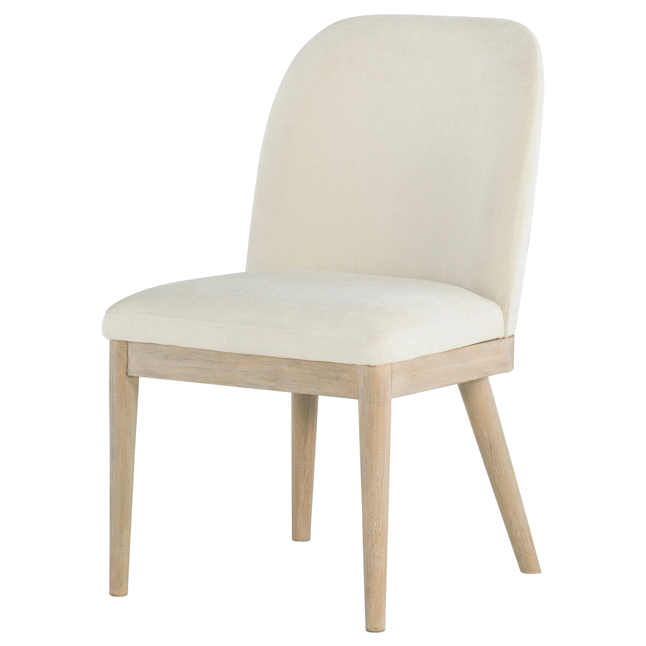 Solano Beige Upholstered Dining Side Chair (Set of 2) - Image 5
