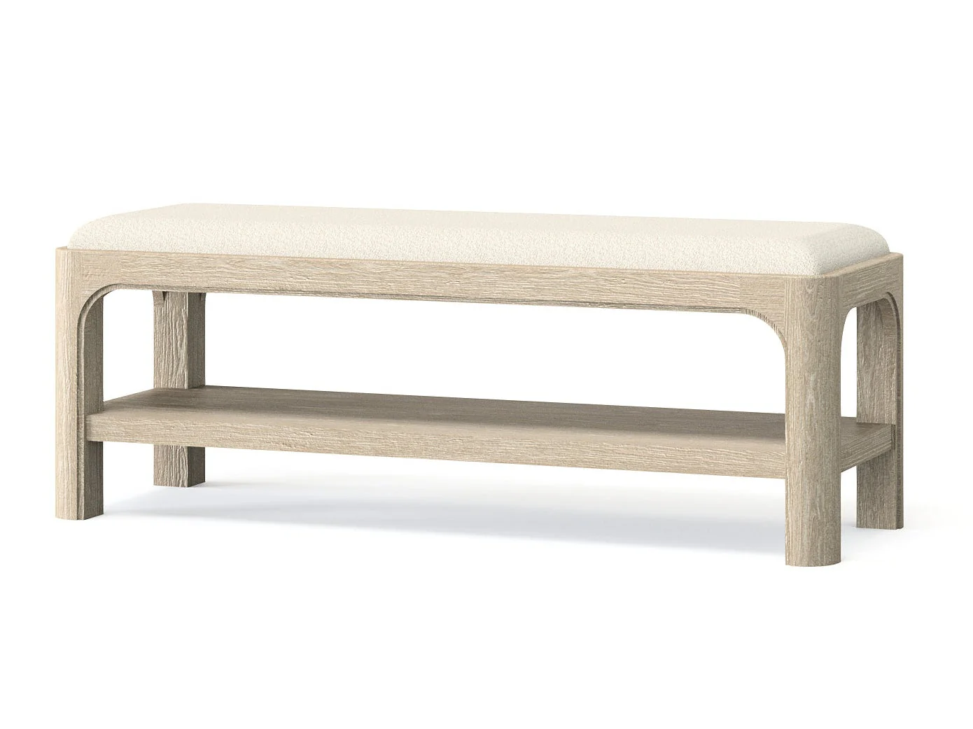 Solano Weathered Mango 49-inch Bedroom Bed End Bench - Image 2
