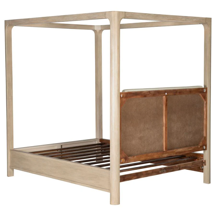 Solano Weathered Mango 5-Piece Eastern King Bedroom Set - Image 3