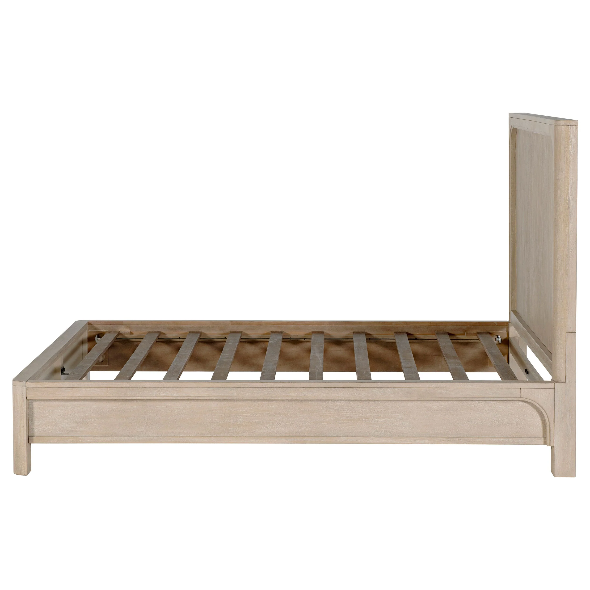 Solano Weathered Mango 55-inch Queen Panel Bed - Image 5