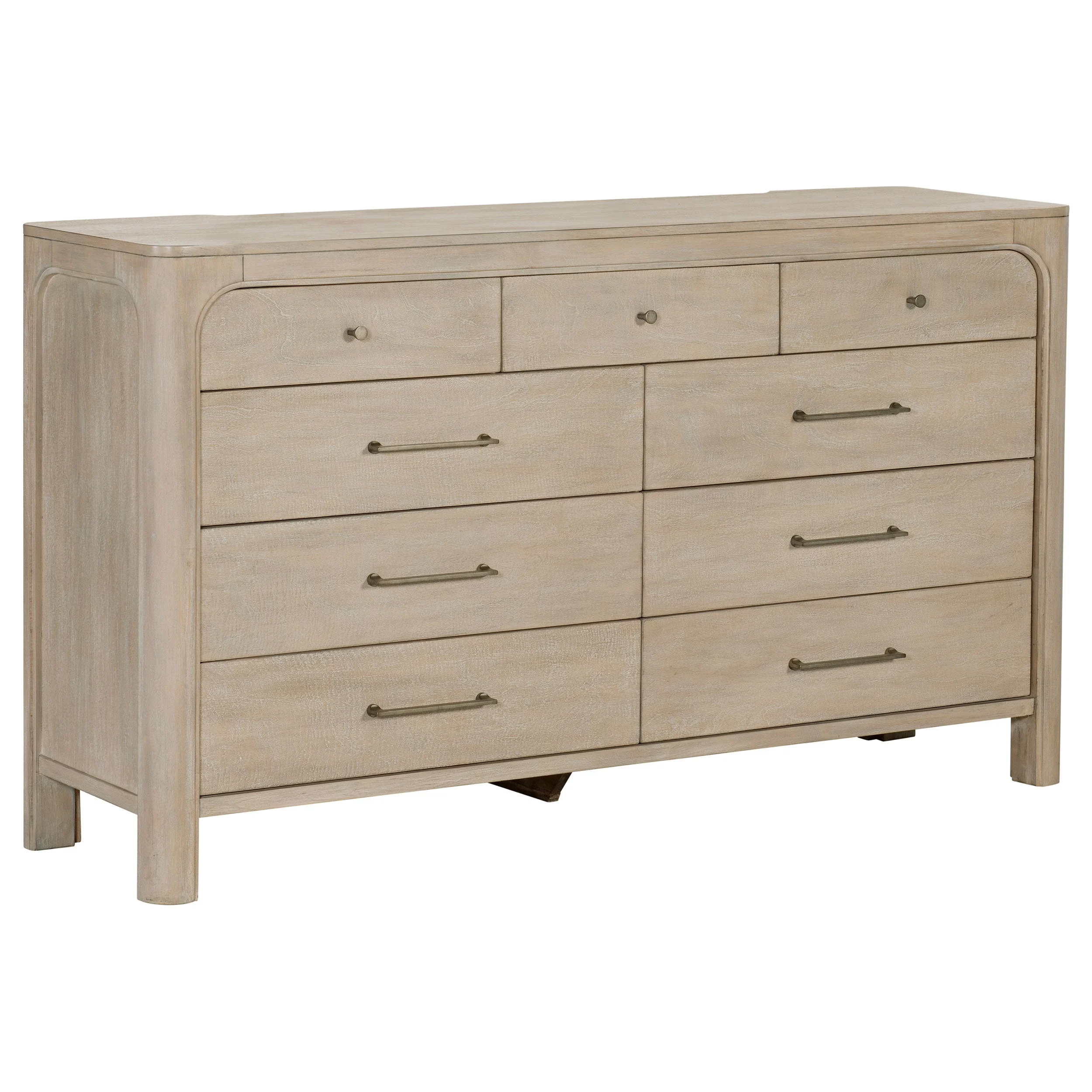 Solano Weathered Mango 9-drawer Bedroom Dresser Cabinet - Image 2