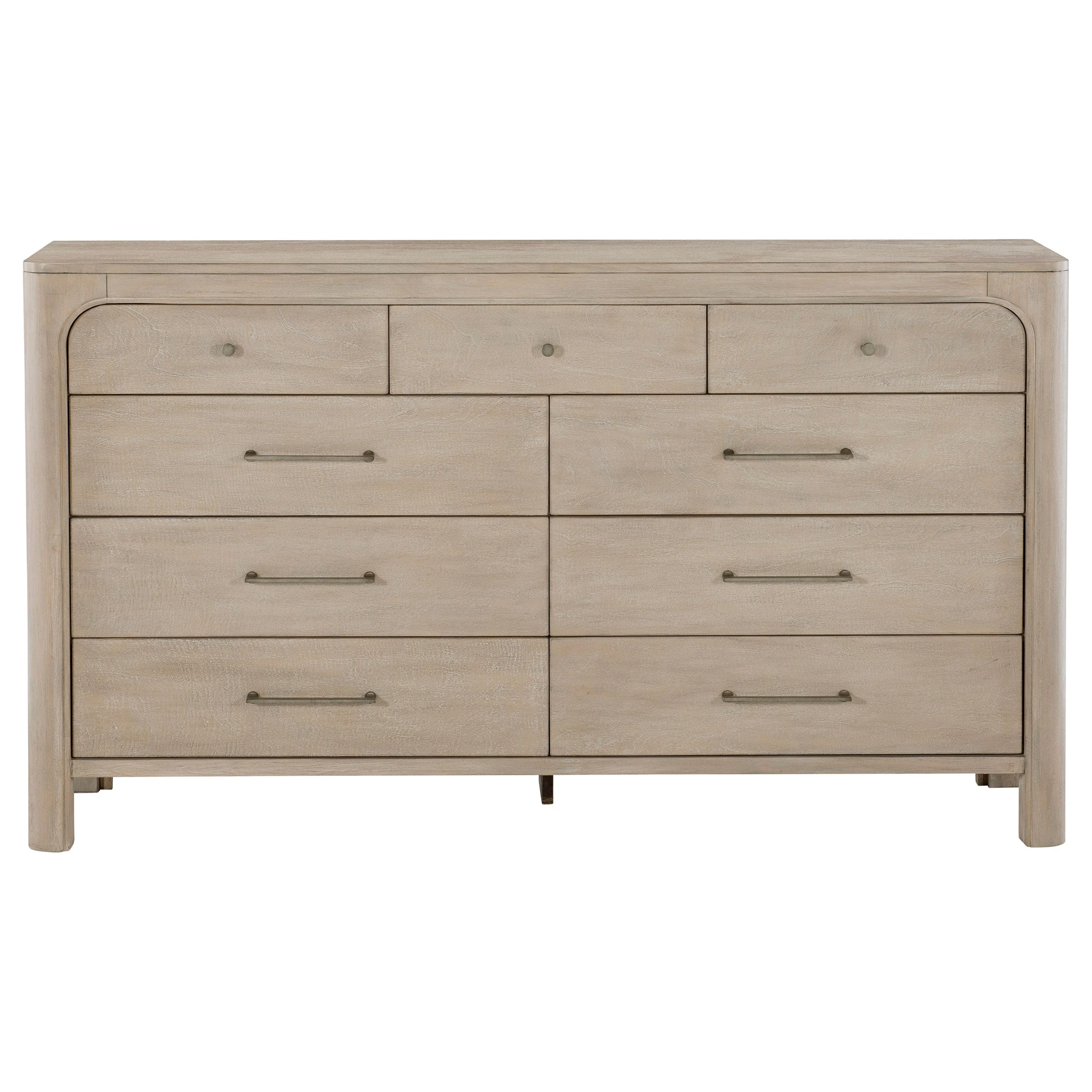 Solano Weathered Mango 9-drawer Bedroom Dresser Cabinet - Image 3