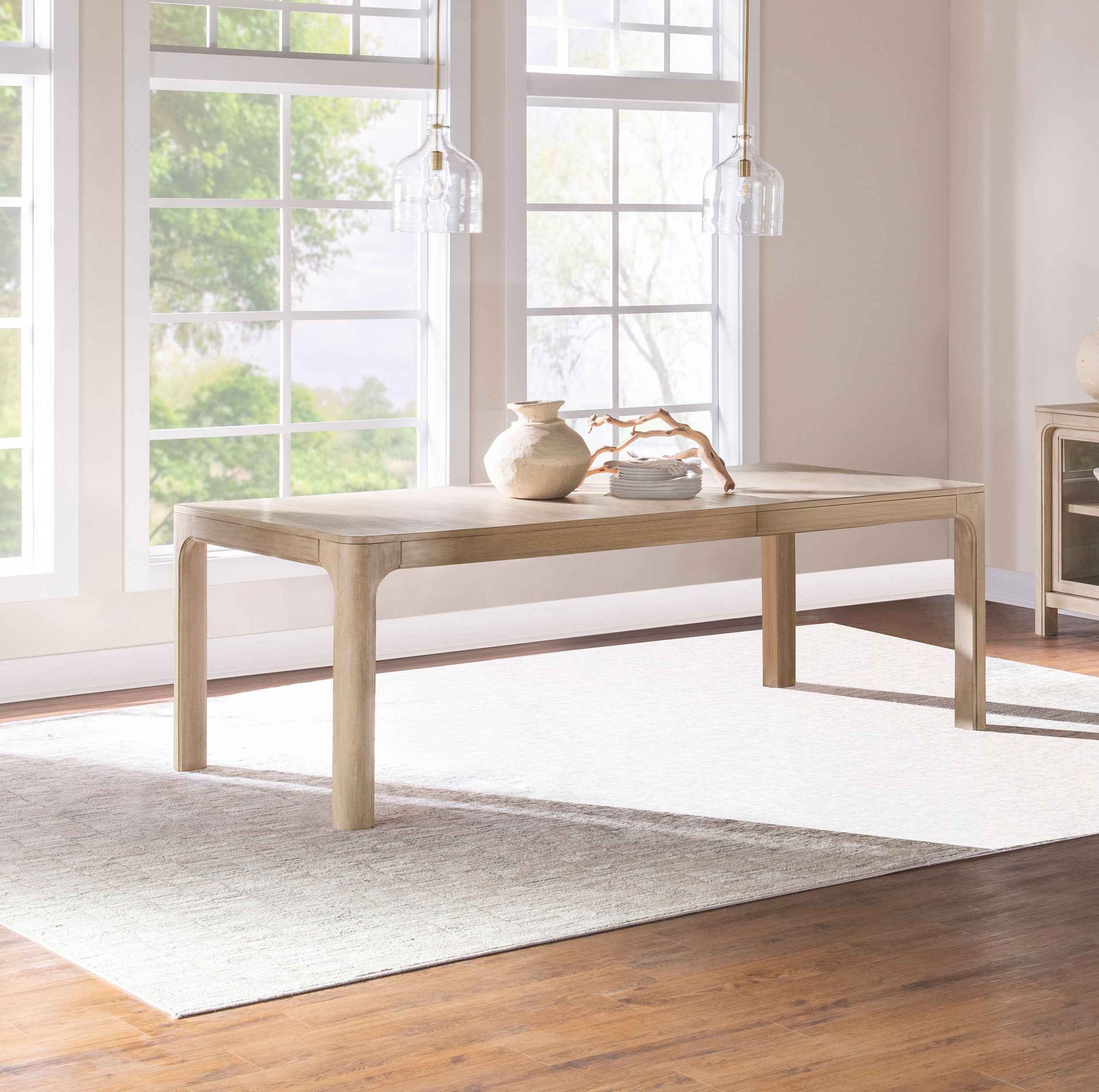 Solano Weathered Mango 90-inch Extension Dining Table