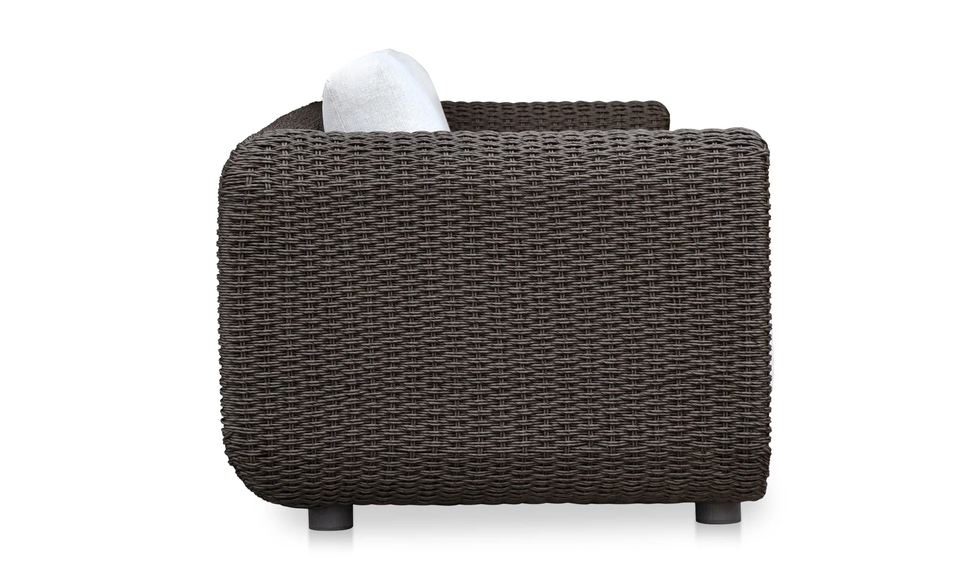Soma Outdoor Sofa Dark Brown - Image 4