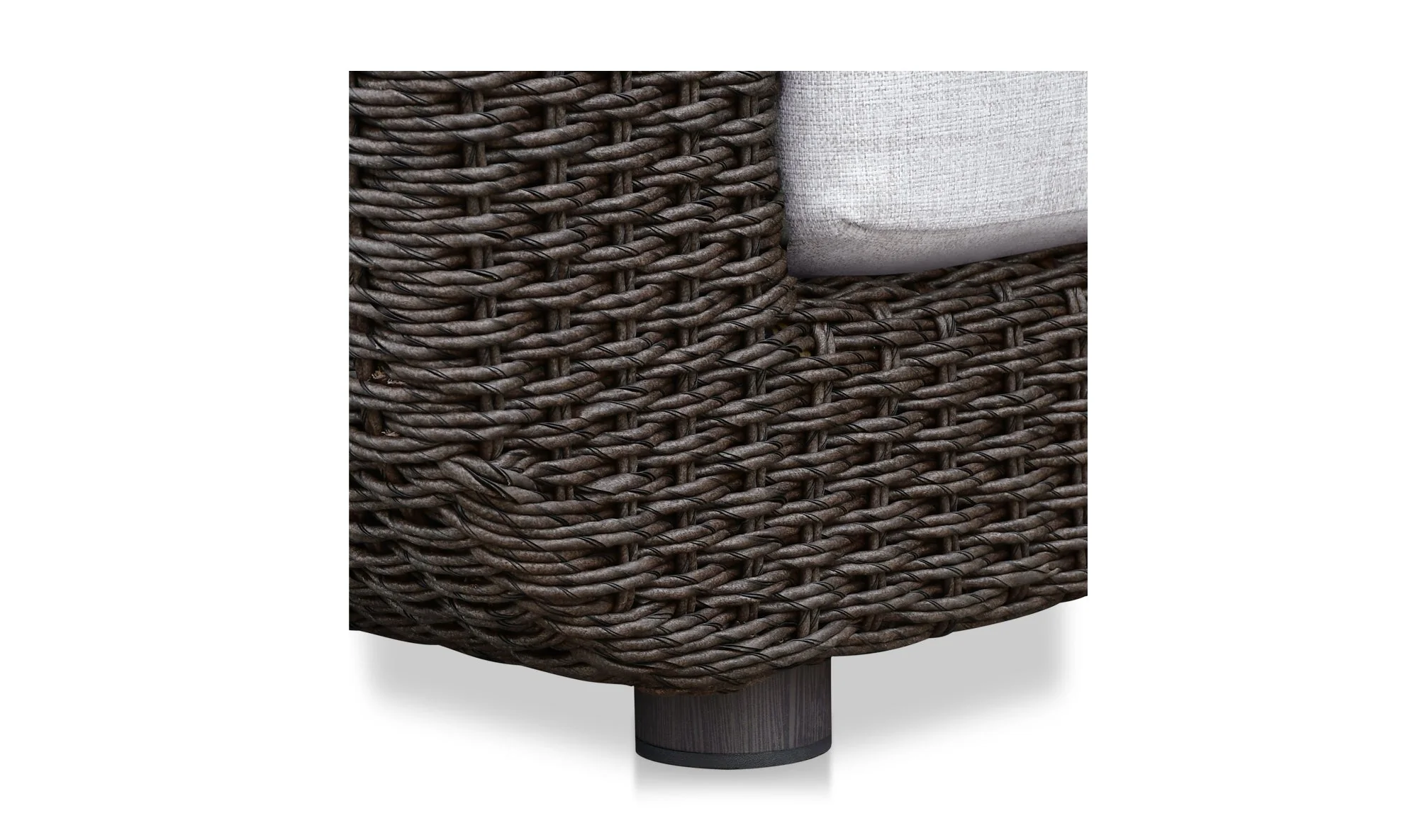 Soma Outdoor Sofa Dark Brown - Image 9