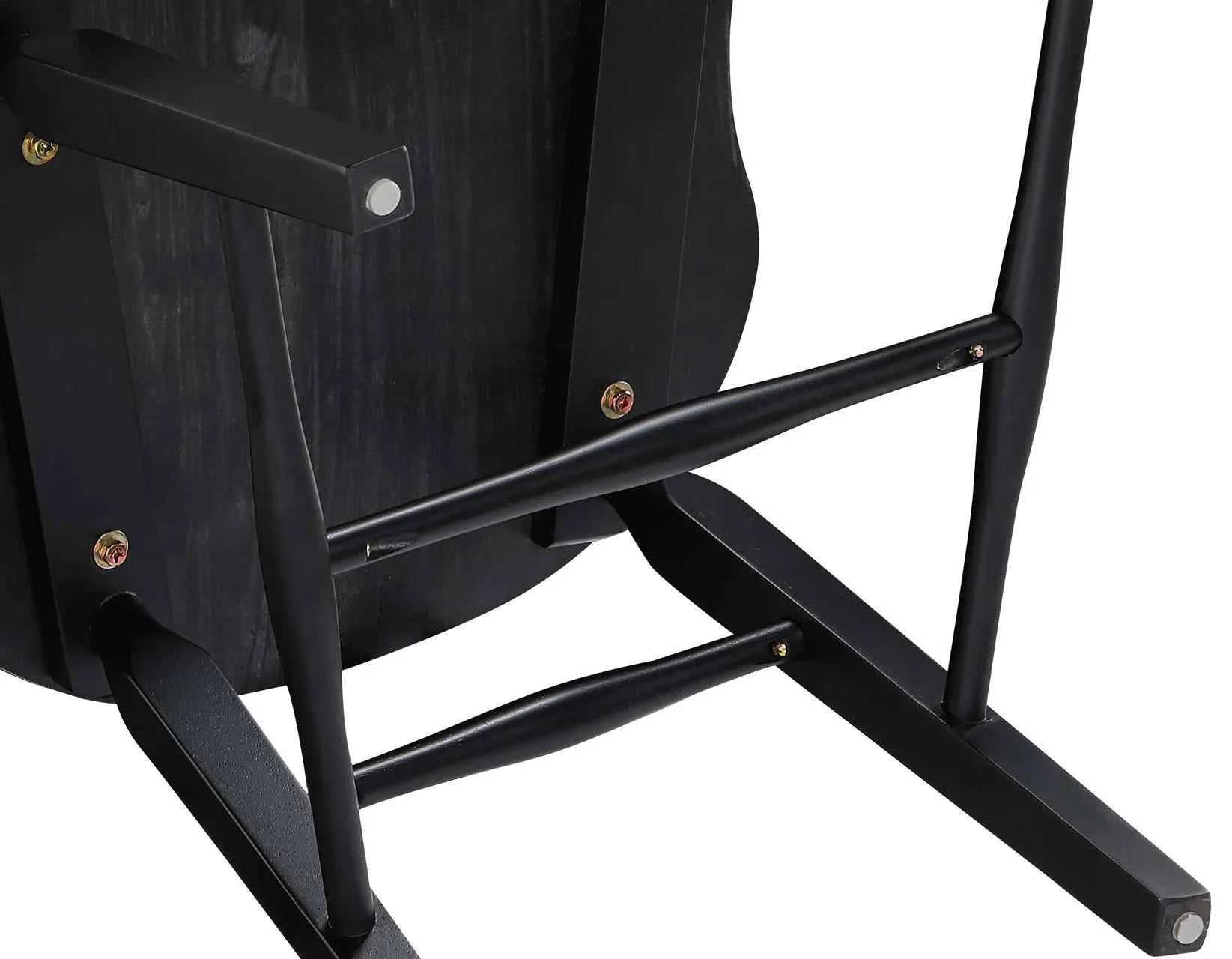 Sommerset Solid Wood Black Modern Windsor Chair, Set of 2 - Image 9