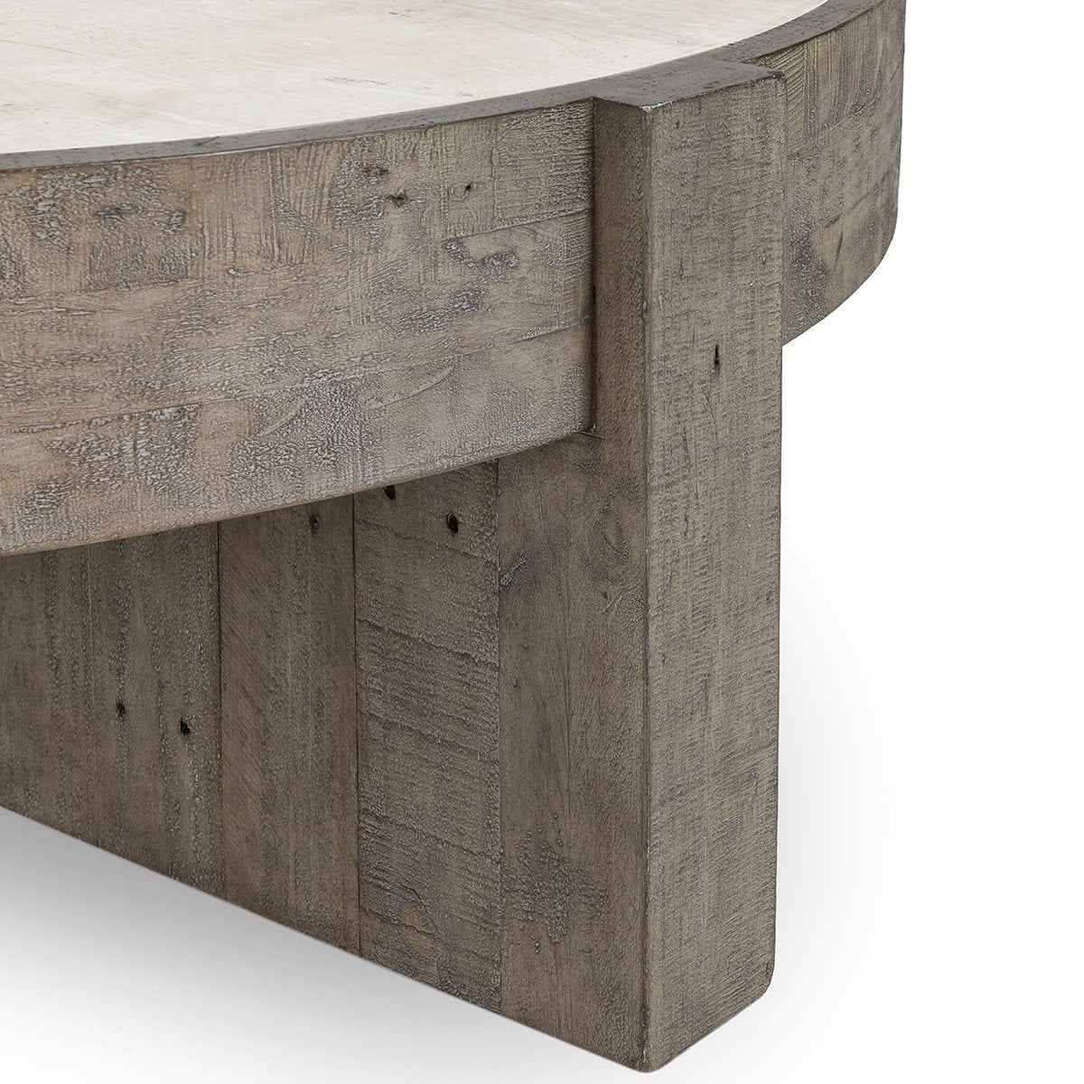 Sonoma Coffee Table - Antique White/Distressed Gray - Image 4