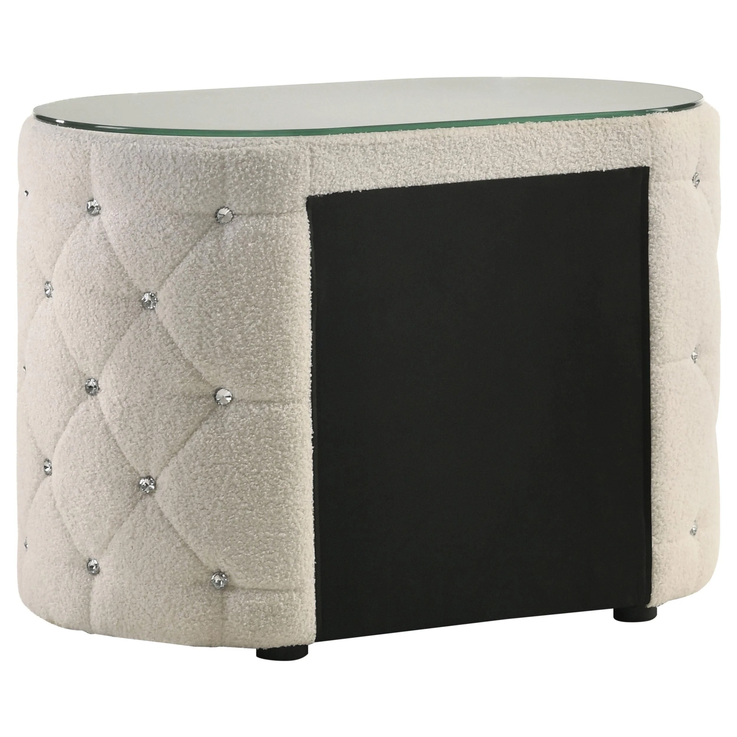 Sonya Ivory 4-Piece Upholstered Queen Bedroom Set - Image 8