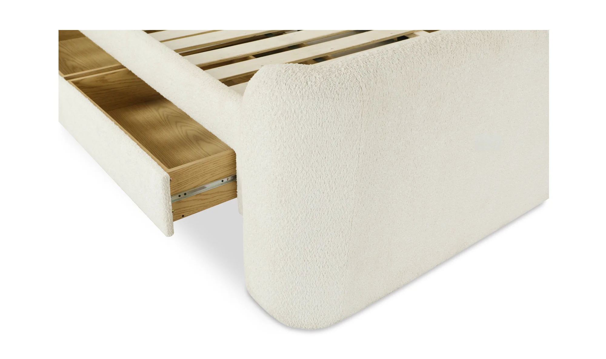 sophia king bed - white - Image 5