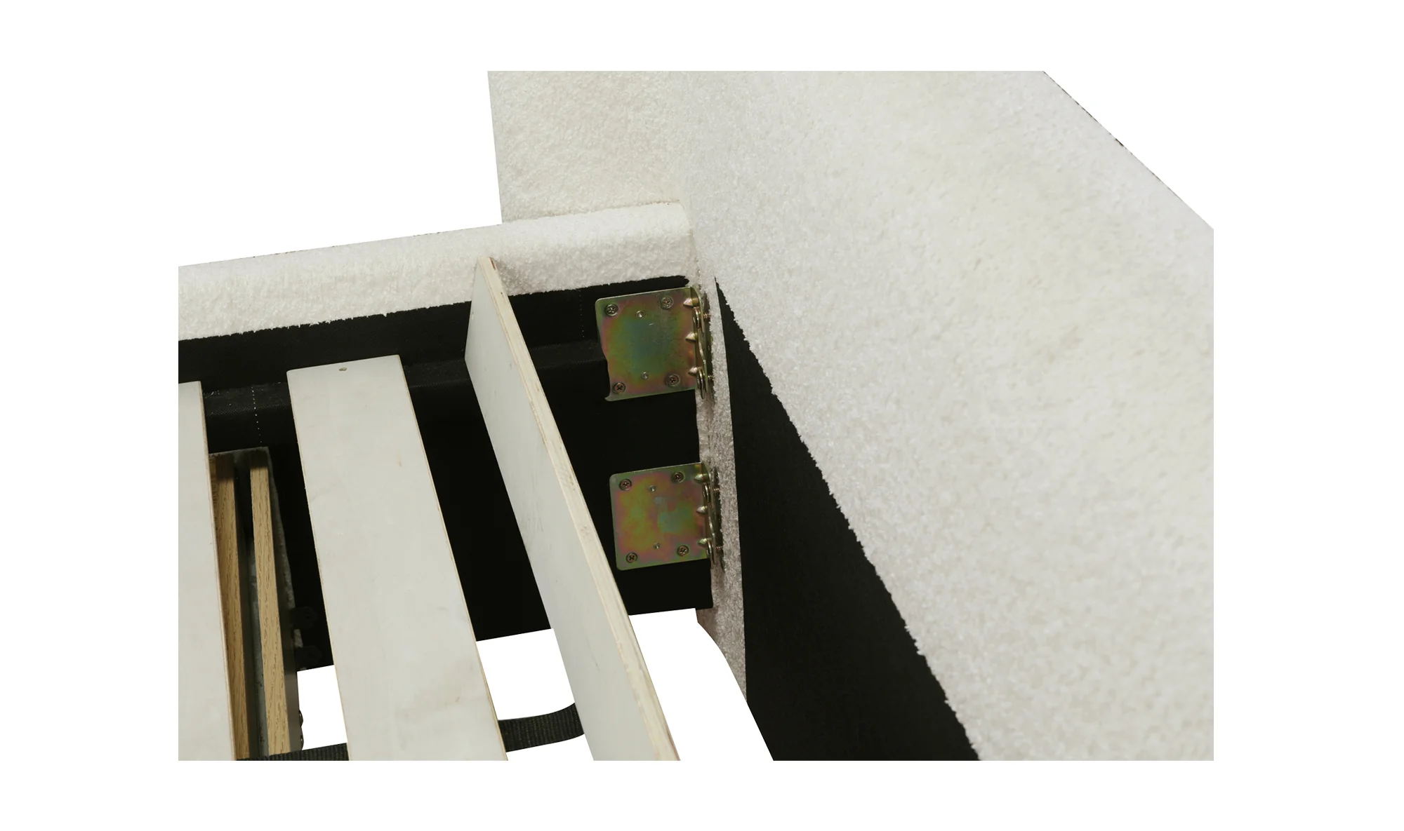 sophia king bed - white - Image 8