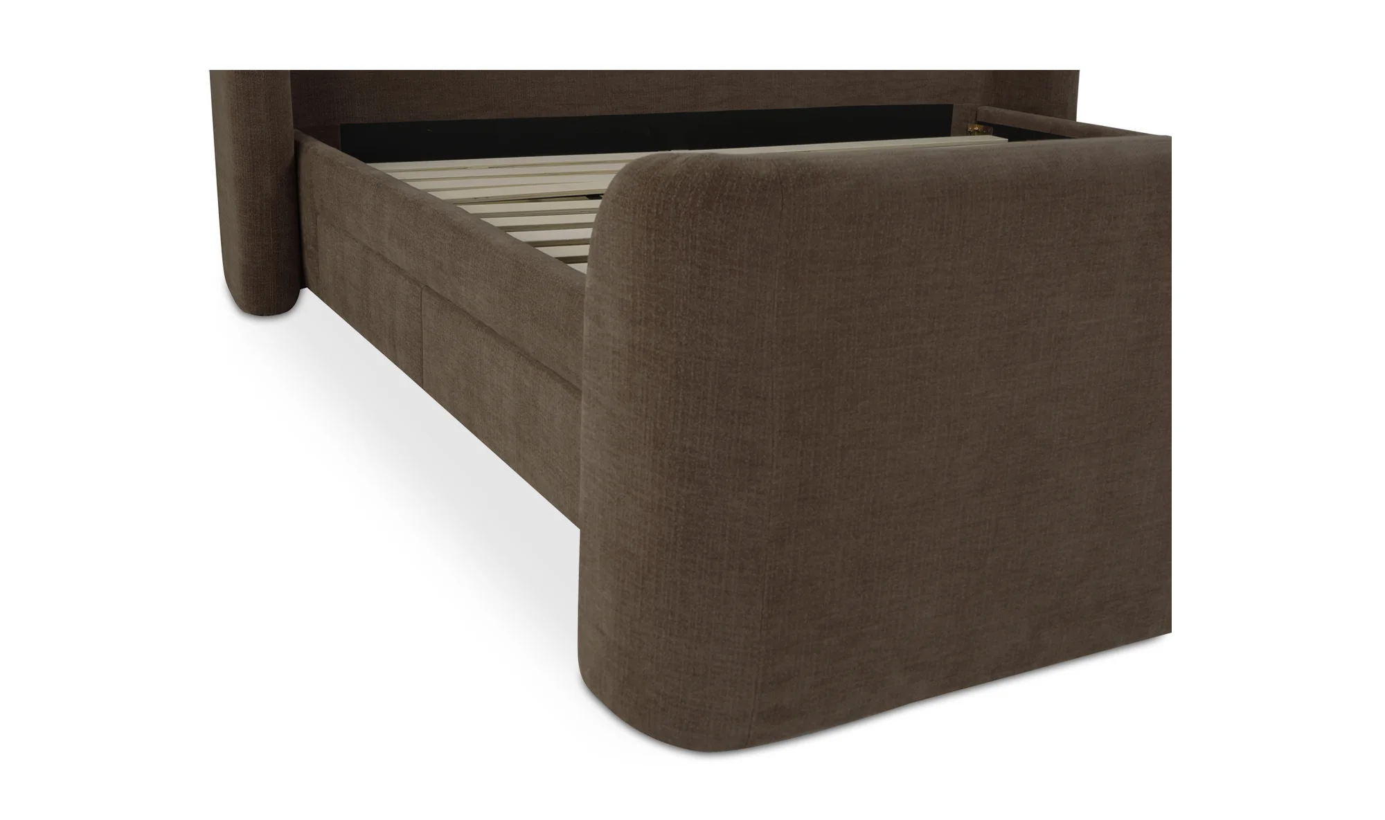 sophia queen bed - brown - Image 10