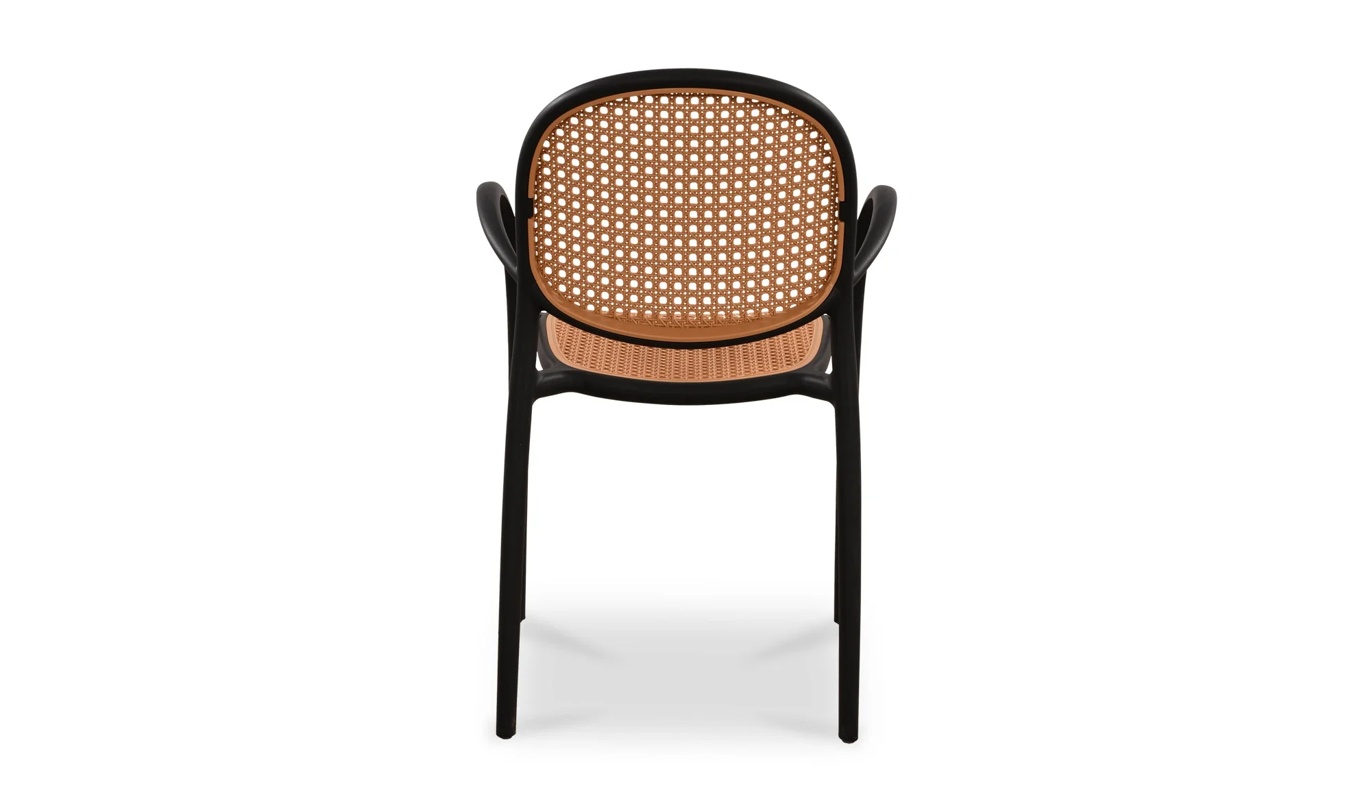 Soren Outdoor Dining Chair Black - Set of 2 - Image 3