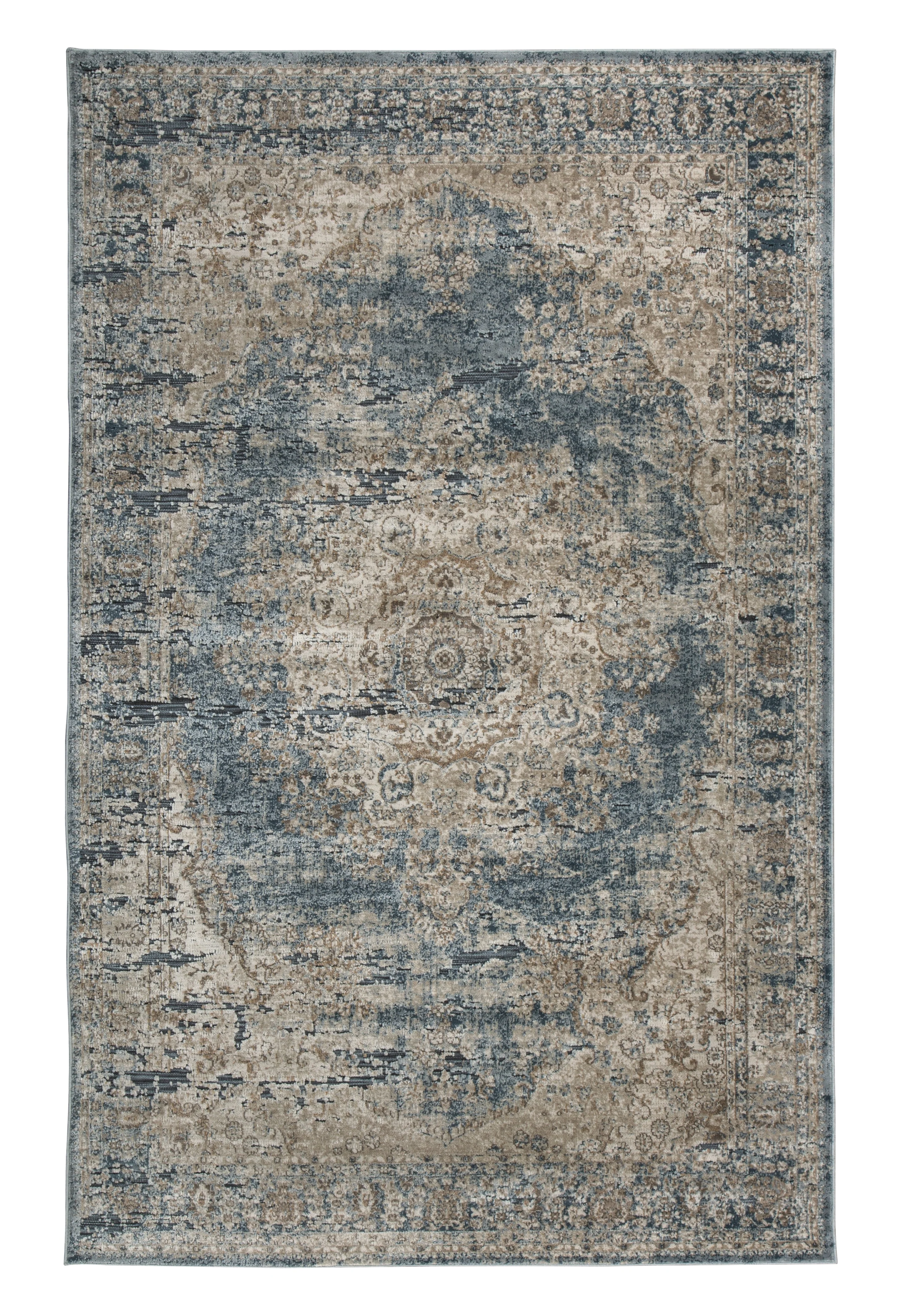 South Blue/Beige 8' x 10' Rug - Image 7