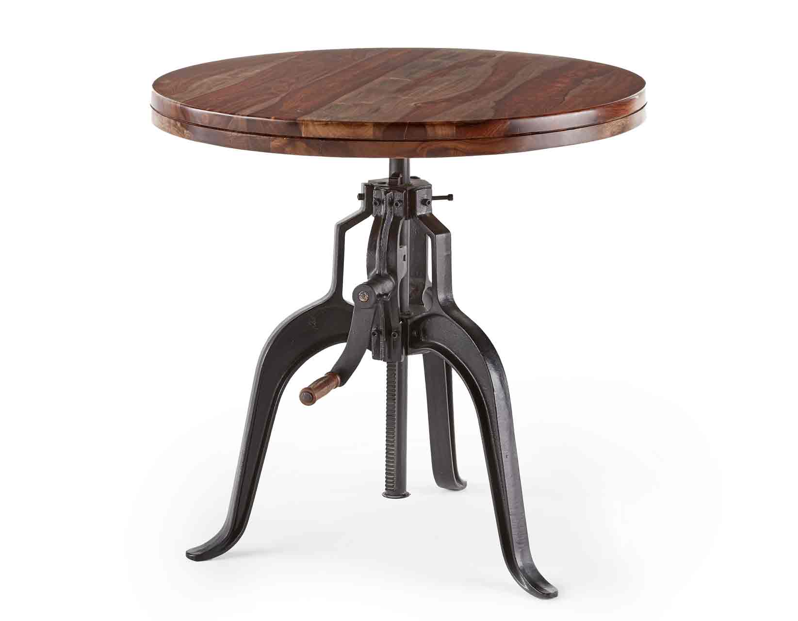 Sparrow Brown/Black Adjustable Height Dining Set - Image 9