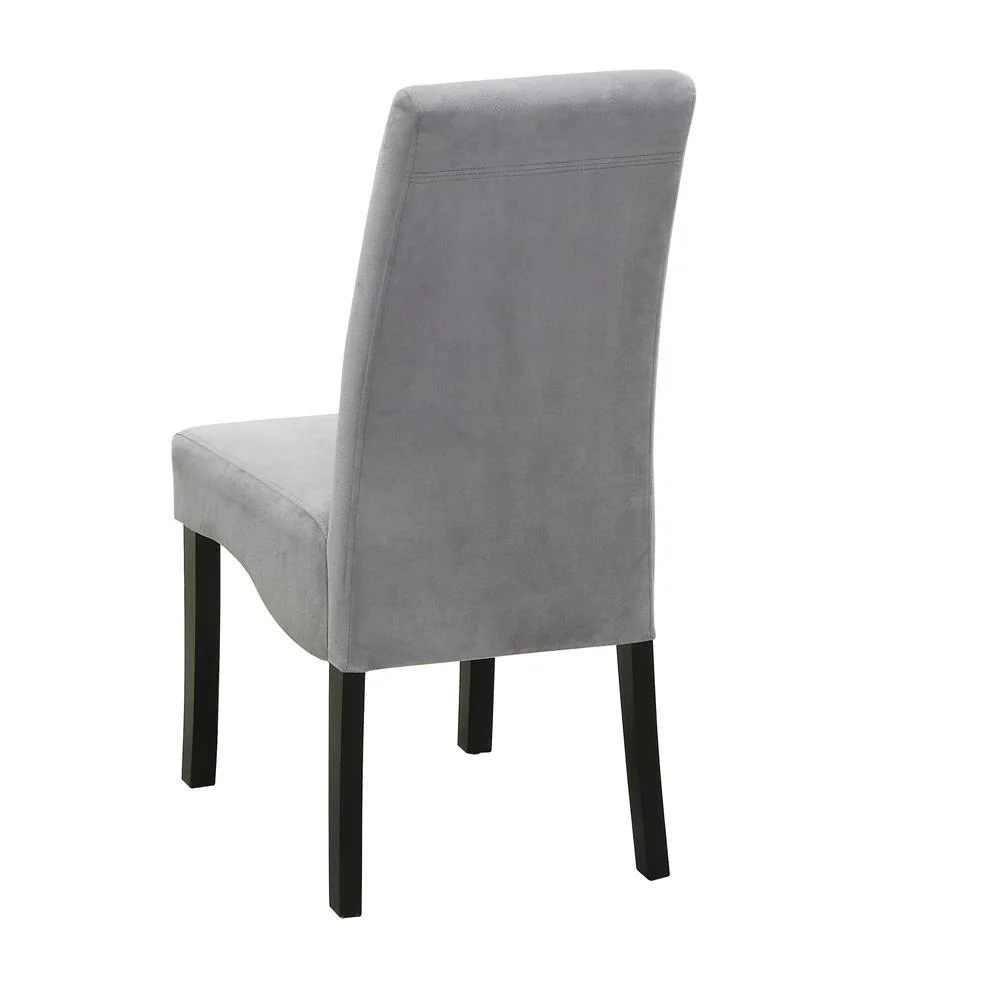 Stanton Gray Upholstered Side Chairs, Set of 2 - Image 2