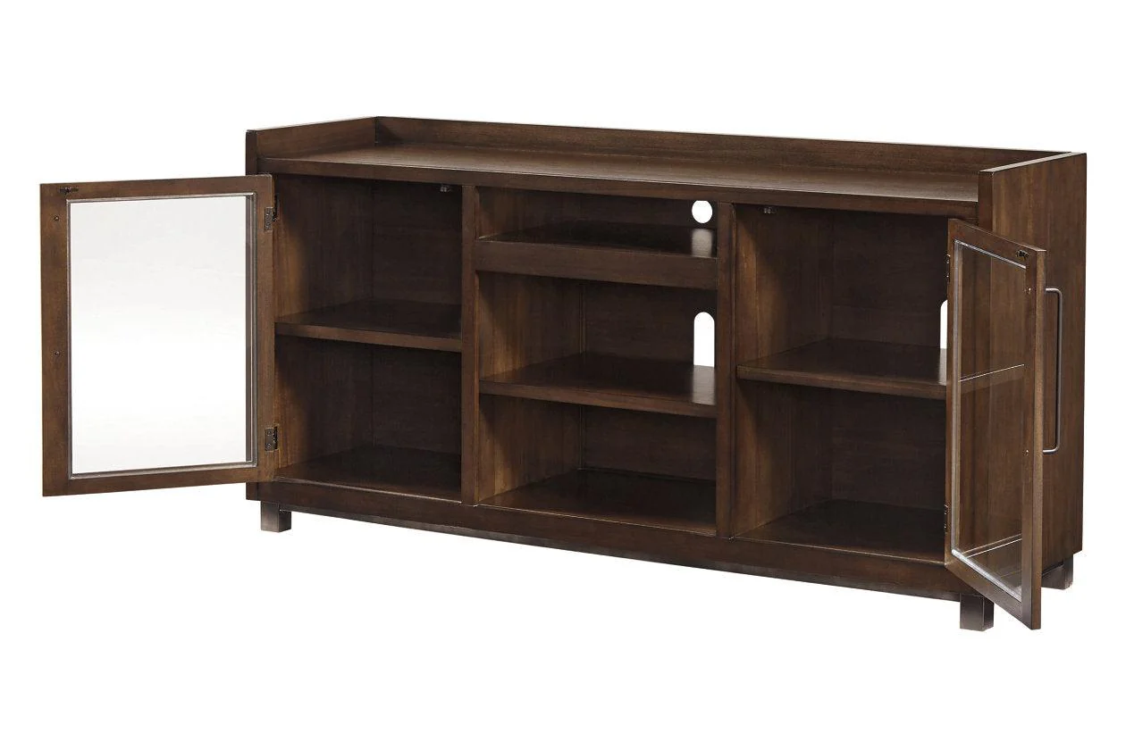 Starmore Brown 70" TV Stand with Electric Fireplace - Image 6