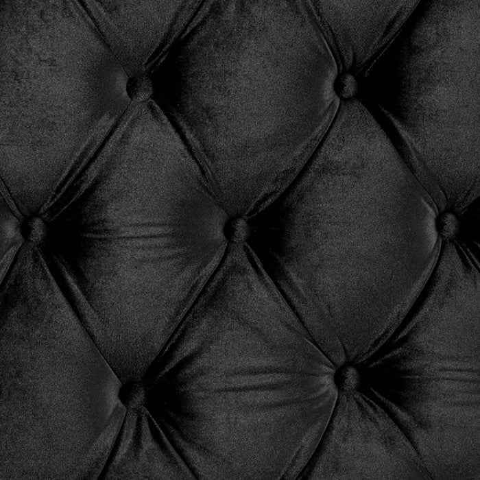 Stefania Black 4-Piece Queen Bedroom Set - Image 4