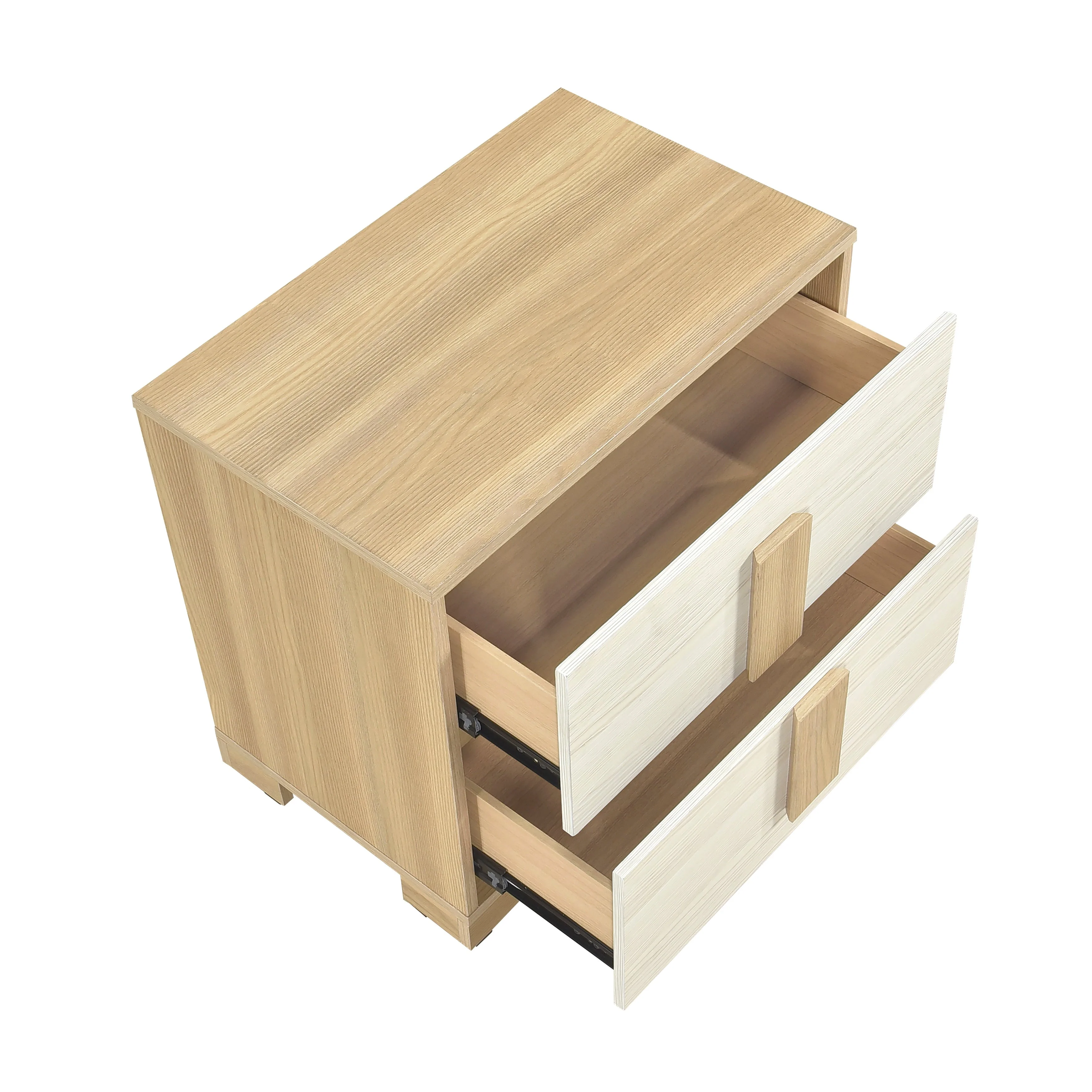 Sterling Natural/White Nightstand - Image 3