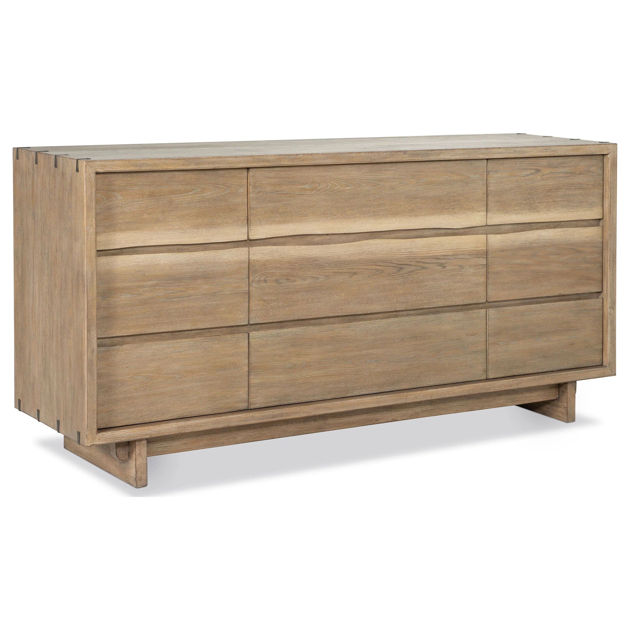 Stillwater Weathered Oak 5-Piece California King Bedroom Set - Image 7