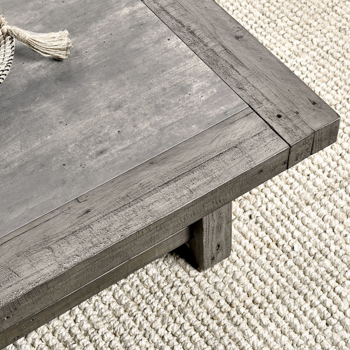 Stonebridge Coffee Table - Distressed Gray/Weathered Cement - Image 8
