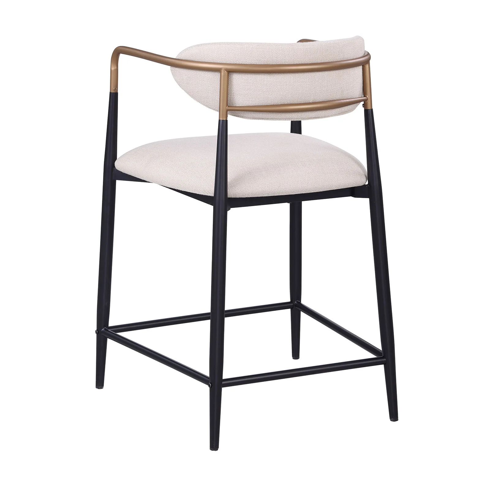 Streatham Black/White 3-Piece Counter Height Set - Image 3