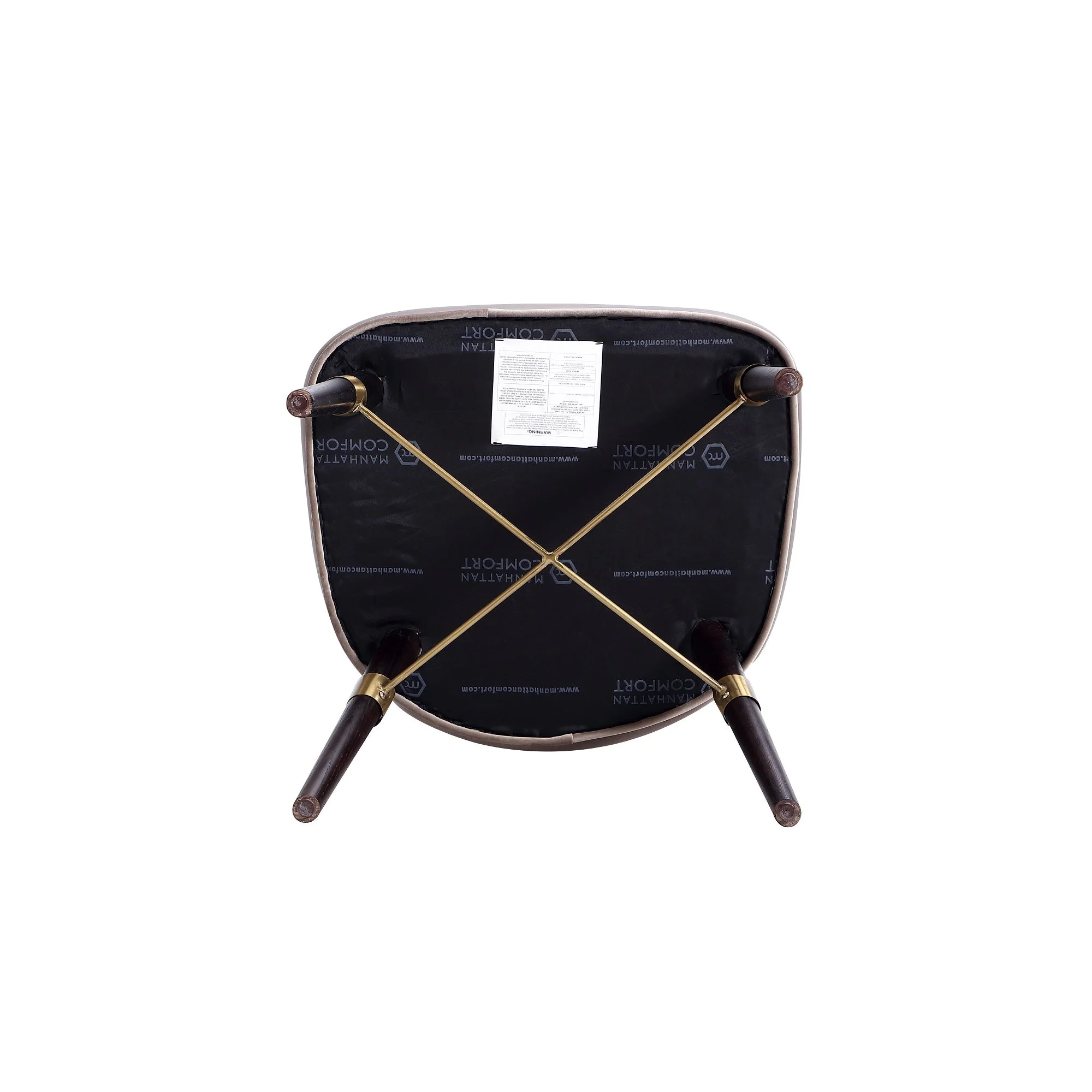 Strine Dining Chair in Dark Taupe - Image 11