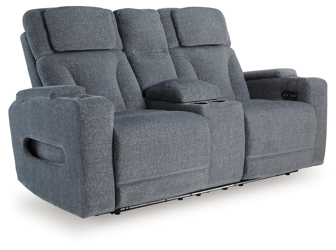 Studio Cave Steel Power Reclining Loveseat and Power Recliner - Image 10