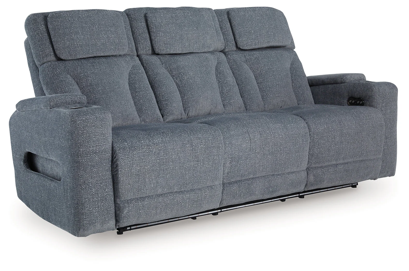 Studio Cave Steel Power Reclining Sofa and Loveseat - Image 6