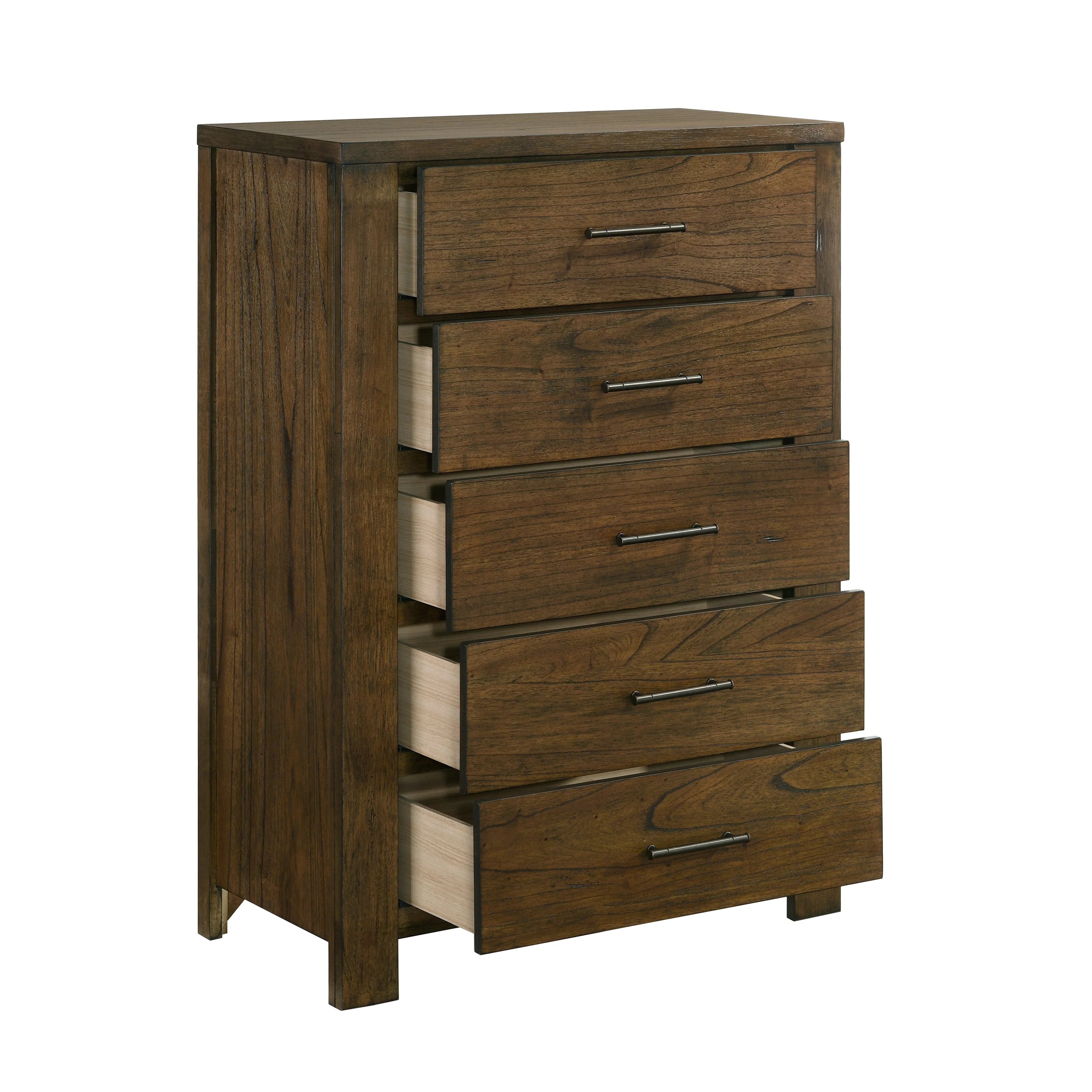 Sullivan Brown Youth Platform Wall Bedroom Set - Image 13