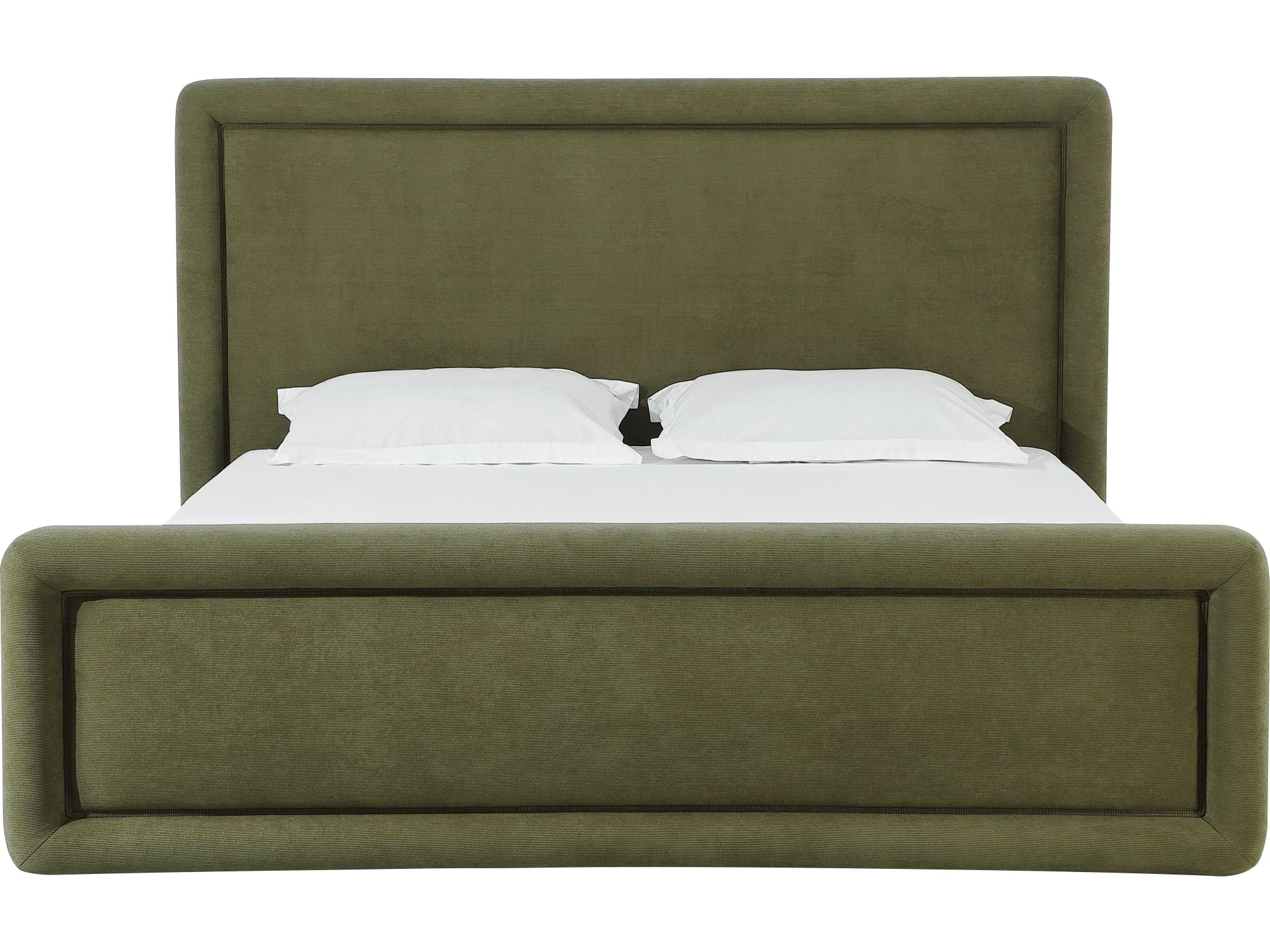Summit Moss Upholstered California King Bed