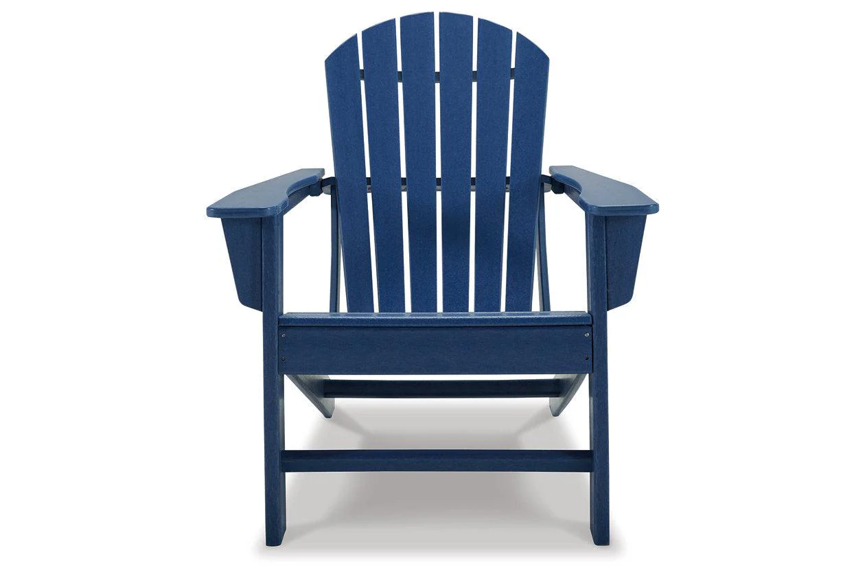 Sundown Treasure Blue Adirondack Chair - Image 3