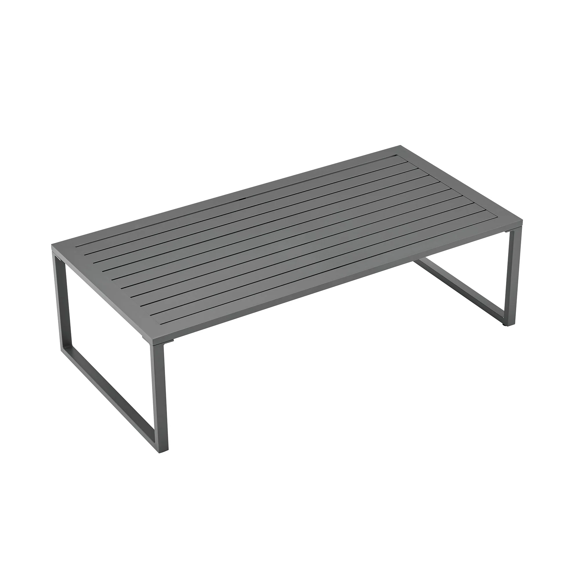 Sunnyside Corner Patio Conversation Set with Table in Grey on Grey - Image 14