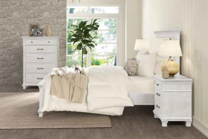 Swanley Weathered Gray 4-Piece Queen Bedroom Set - Image 3