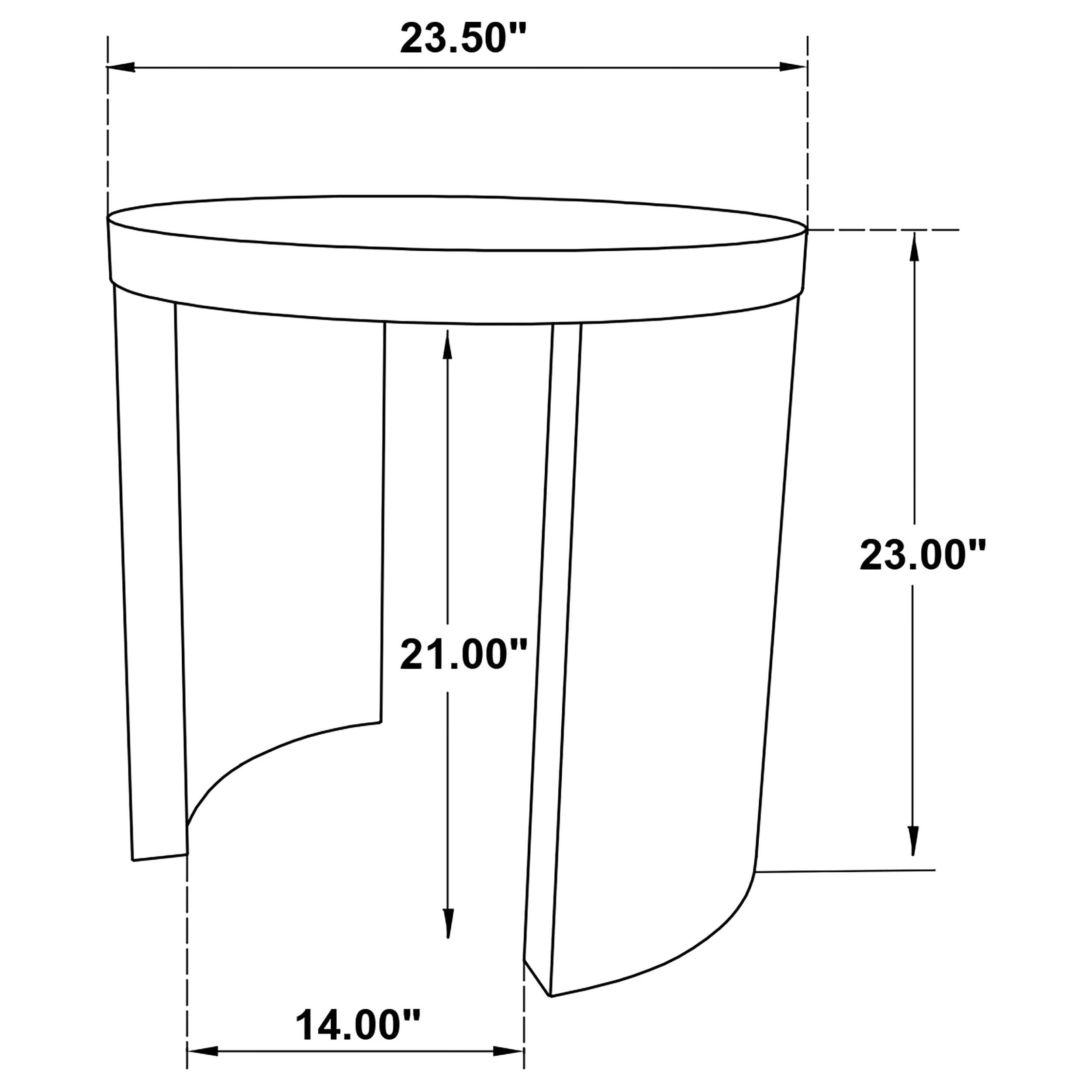 Sweeney Dark Walnut 2-piece Coffee and End Occasional Table Set - Image 11