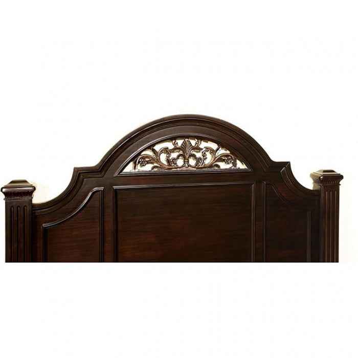 Syracuse Dark Walnut 4-Piece Queen Bedroom Set - Image 3