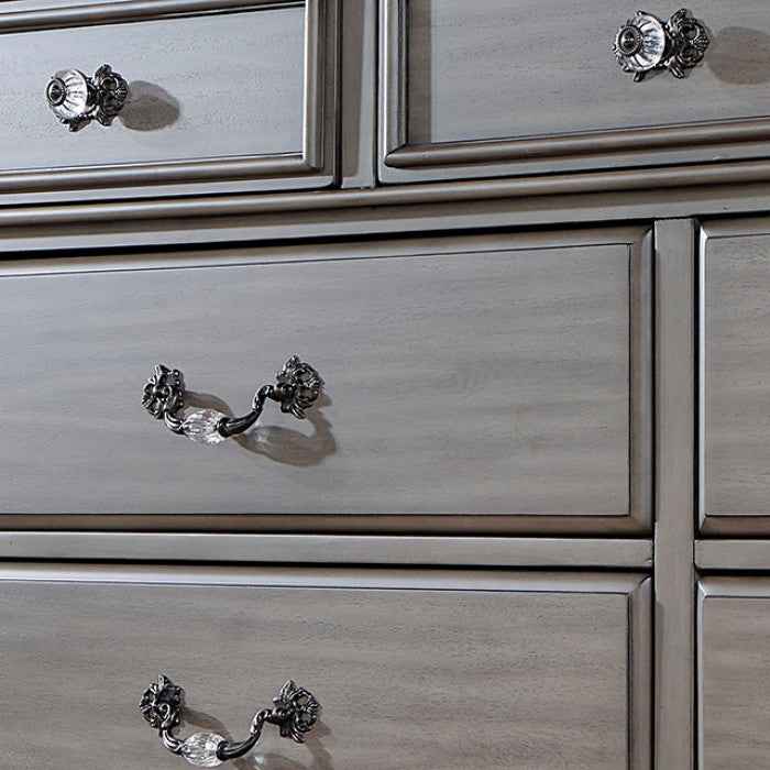 Syracuse Gray 4-Piece Queen Bedroom Set - Image 6