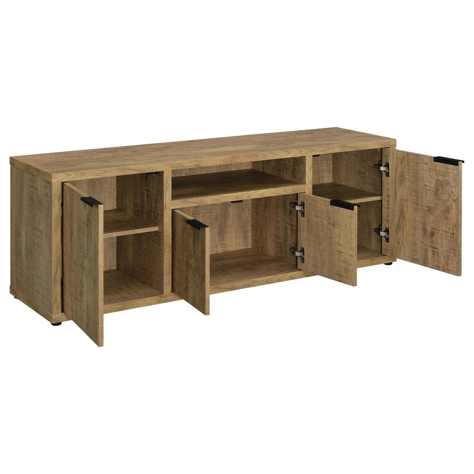 Tabby Mango 3-piece Entertainment Center With 60" TV Stand - Image 6